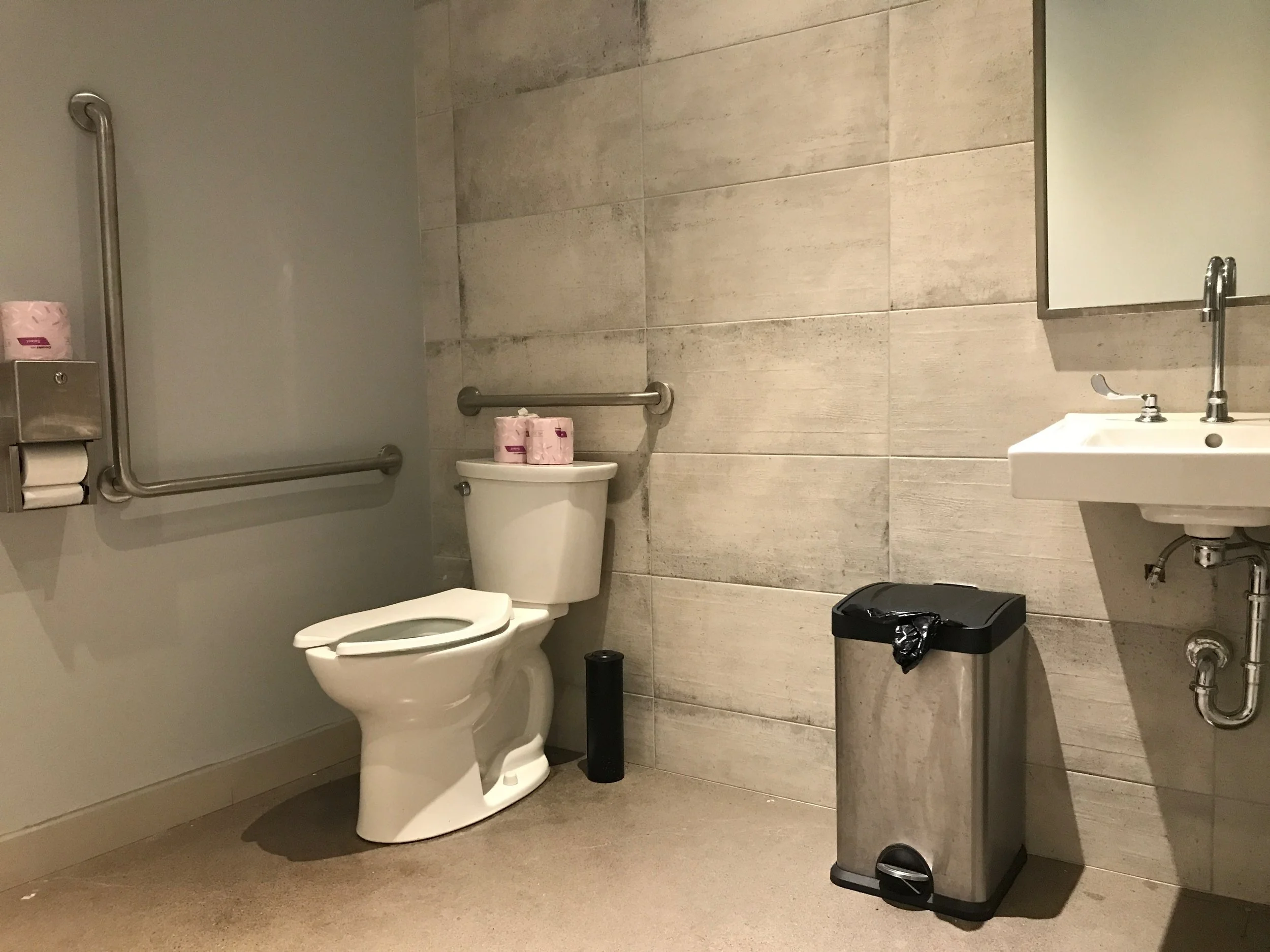 Picture of accessible washroom