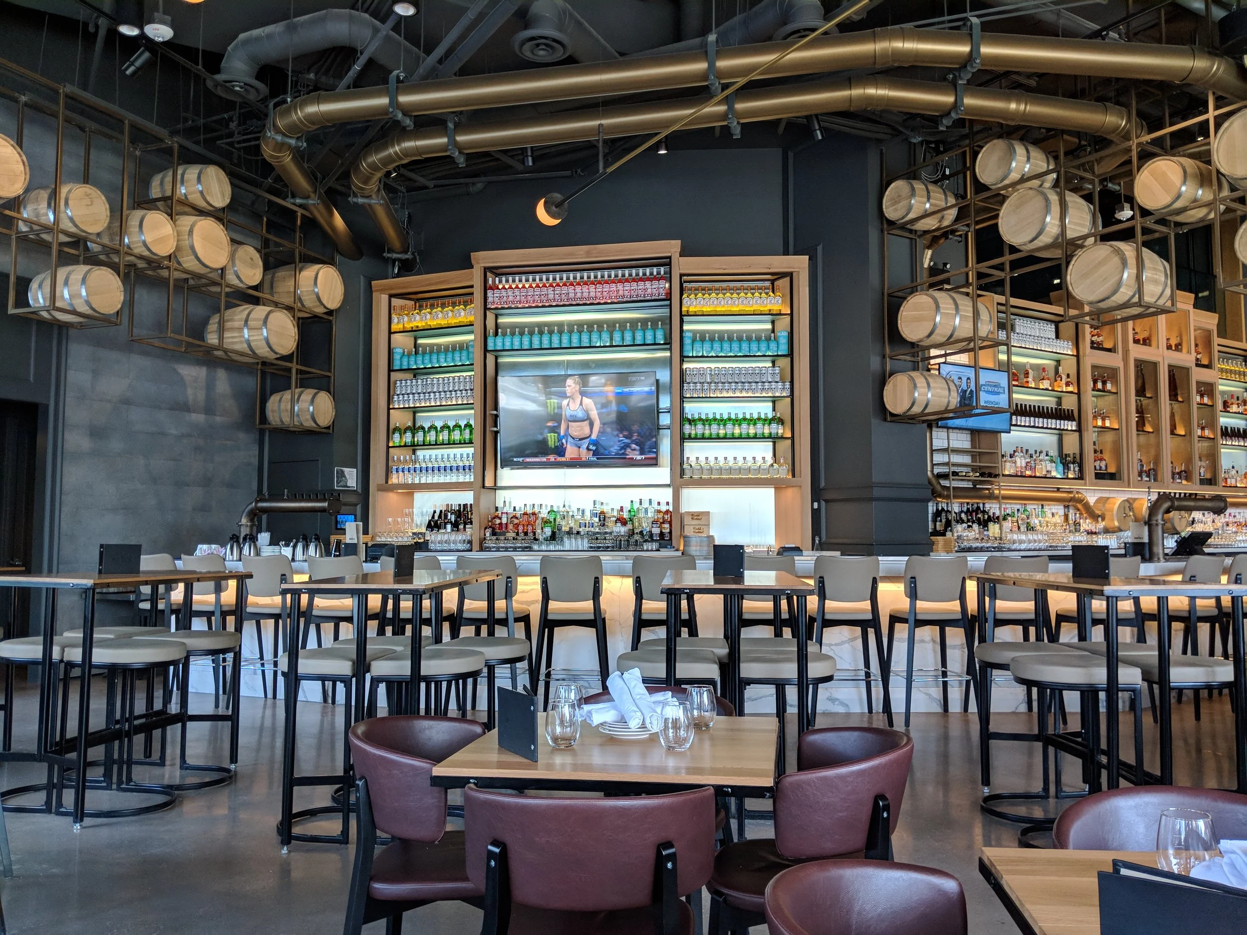 Picture of accessible, large interior of the brewery