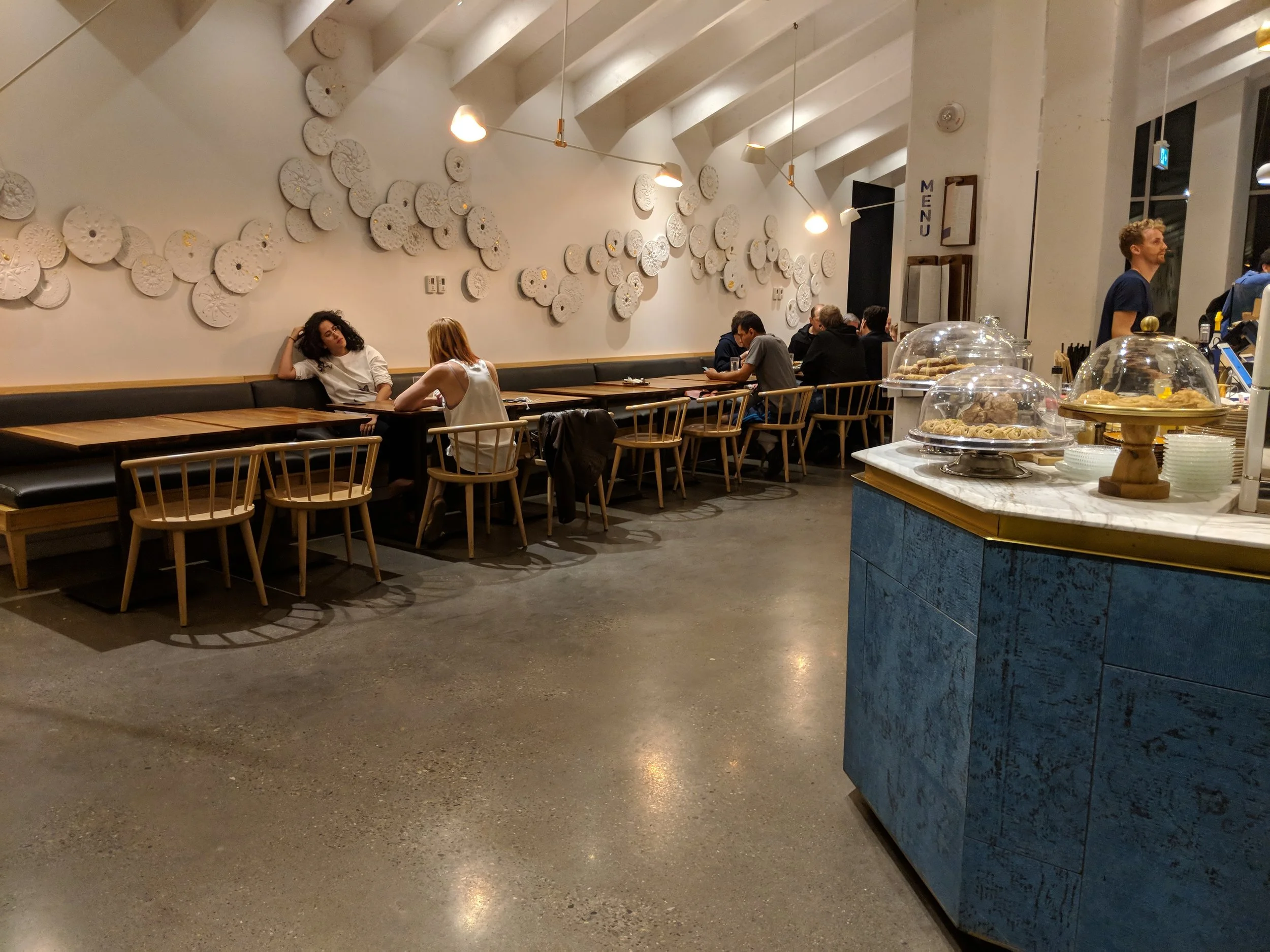 Picture of spacious accessible interior of Souk Tabule