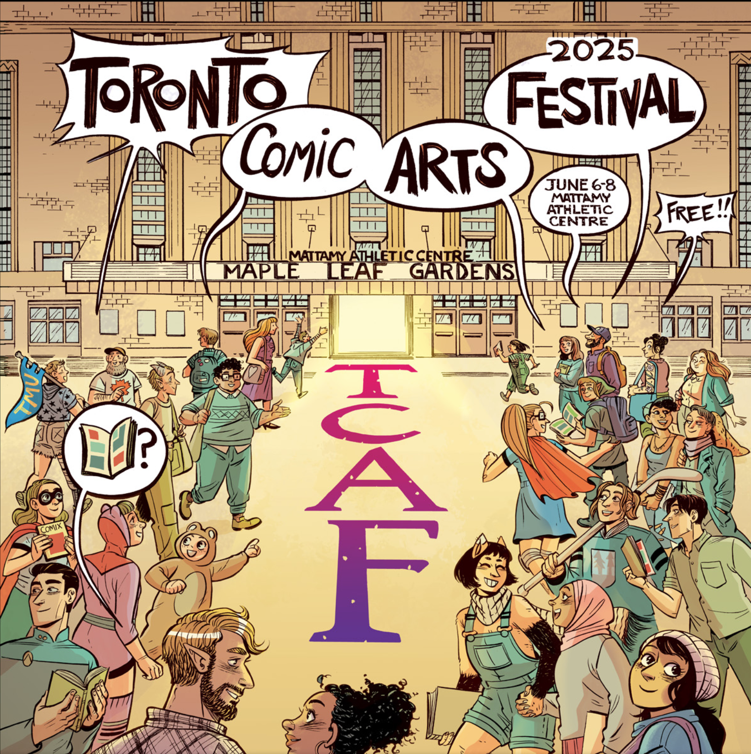 Toronto Comics Arts festival - Accessible Event