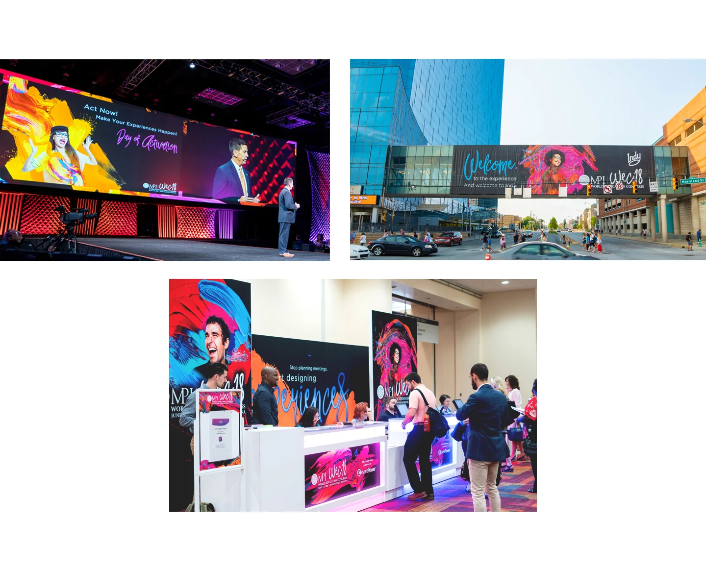 Event design onsite