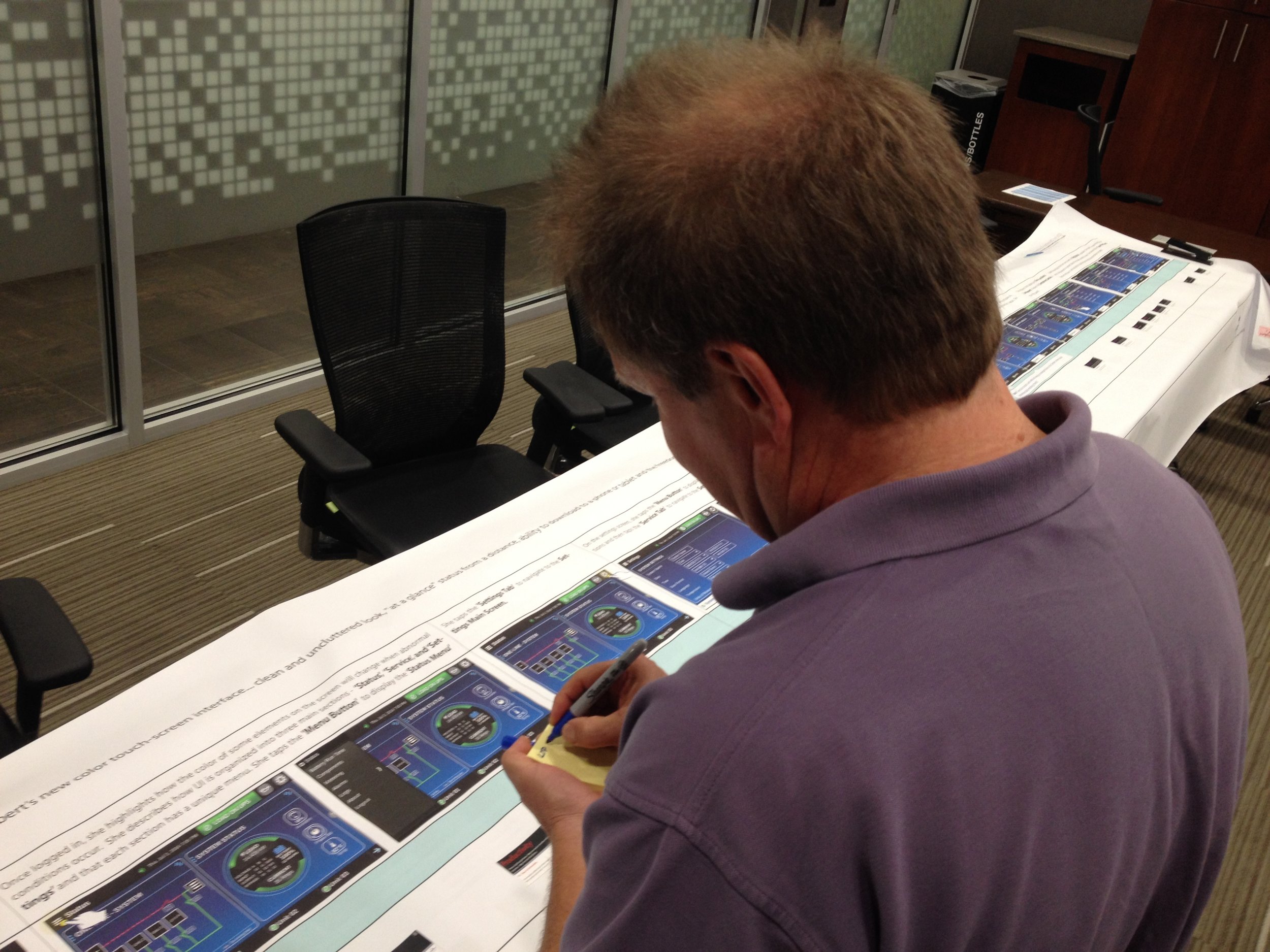 Physical Storyboards