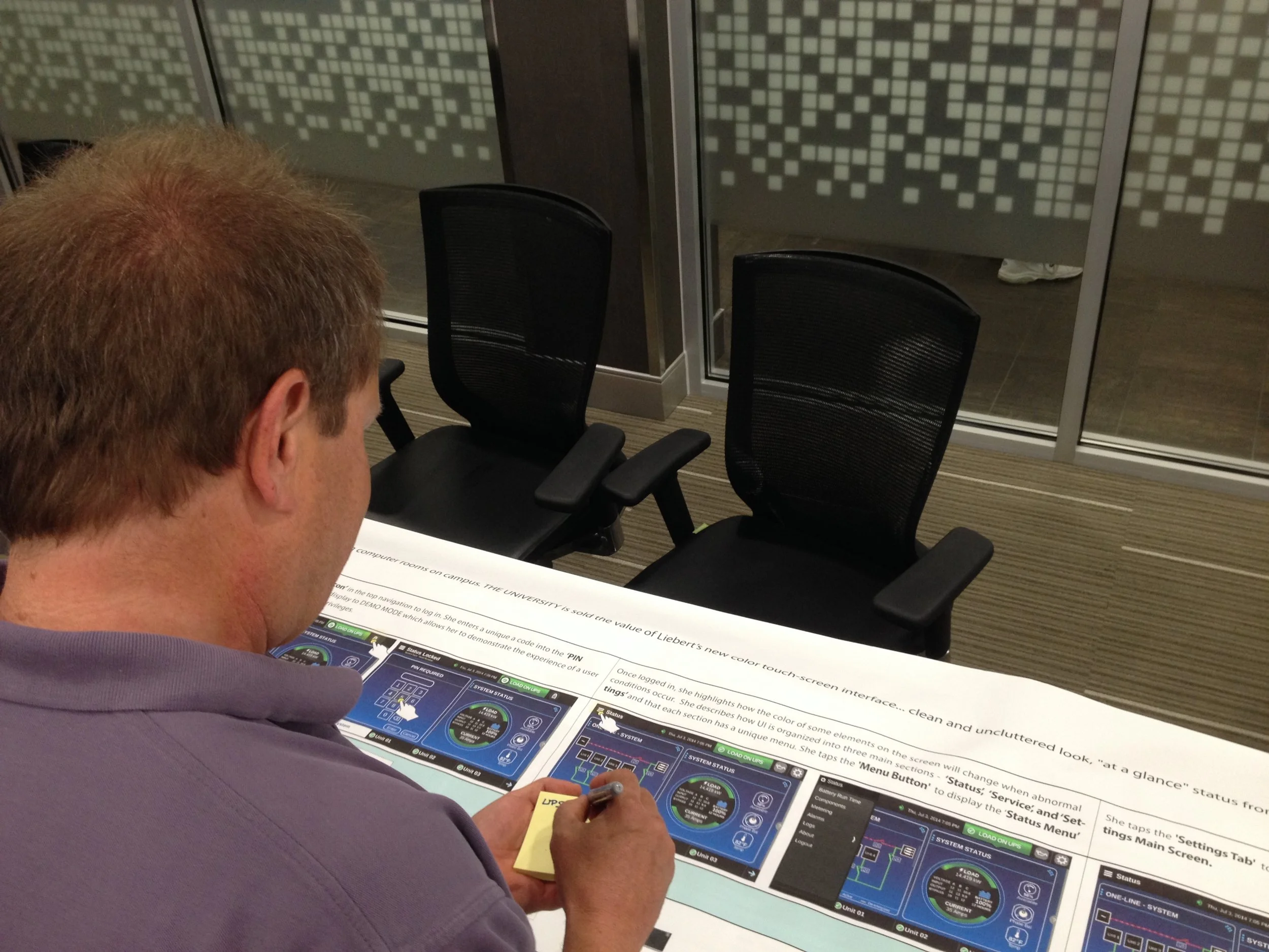  As part of our Product Vision Roadshows, we leveraged large-scale physical storyboards as a powerful communication tool to articulate customer journeys and the overarching design vision to engineering teams. These visual narratives provided an immer