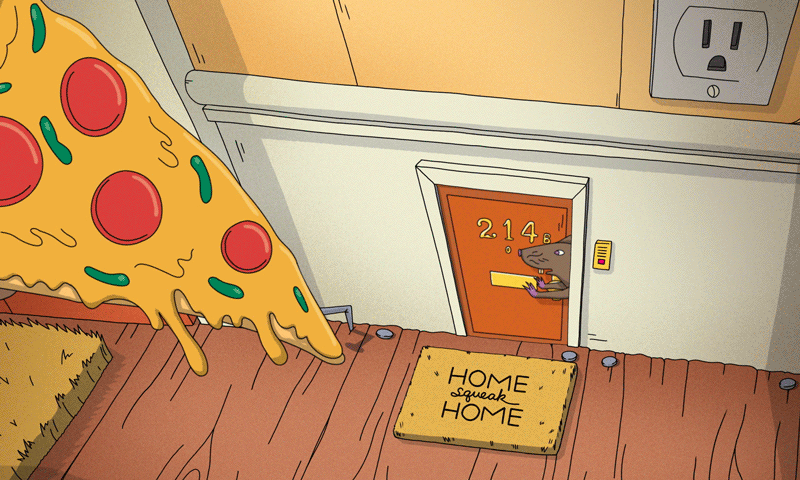 From New York’s most viral rodent, Pizza Rat…