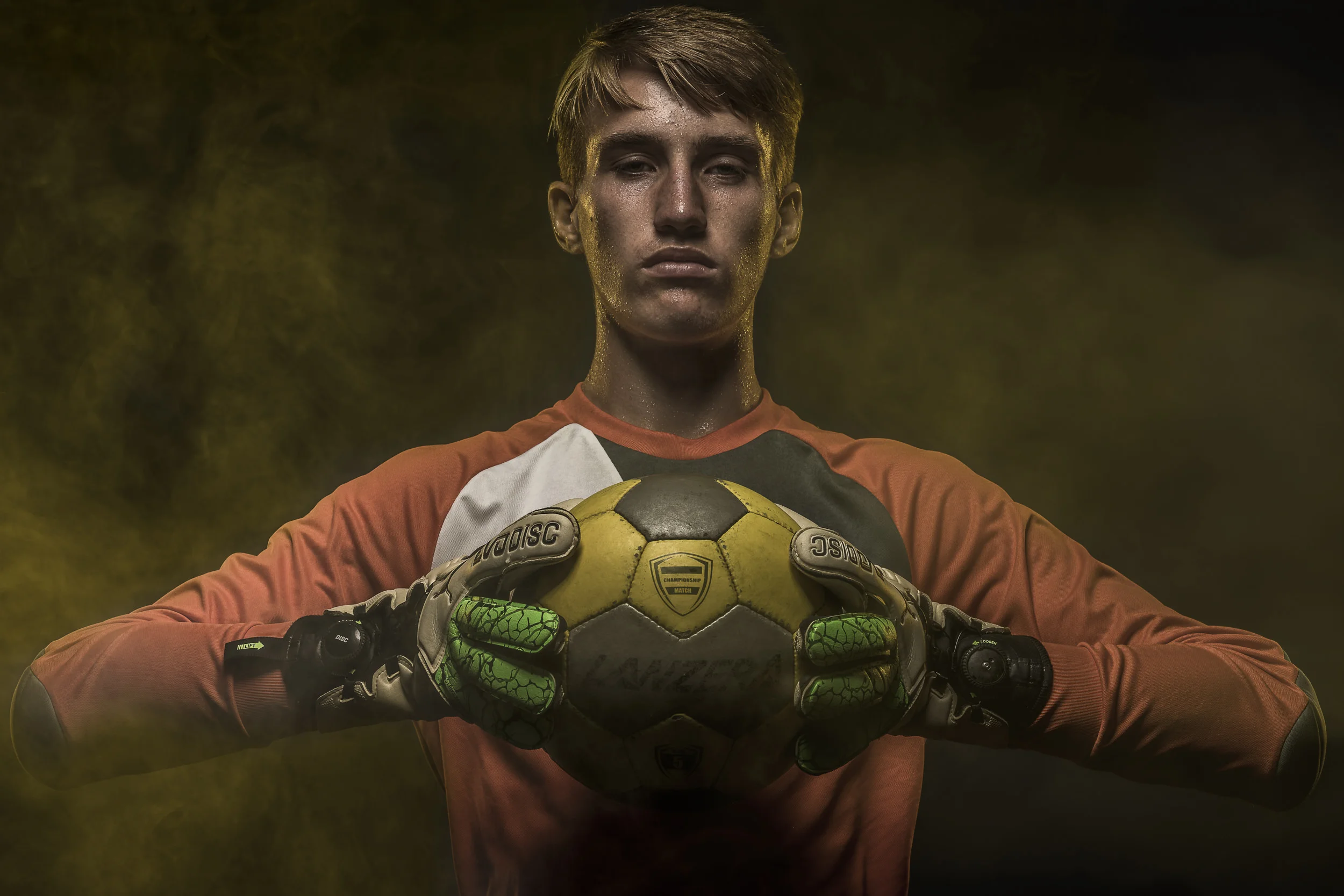Portrait of High School Keeper