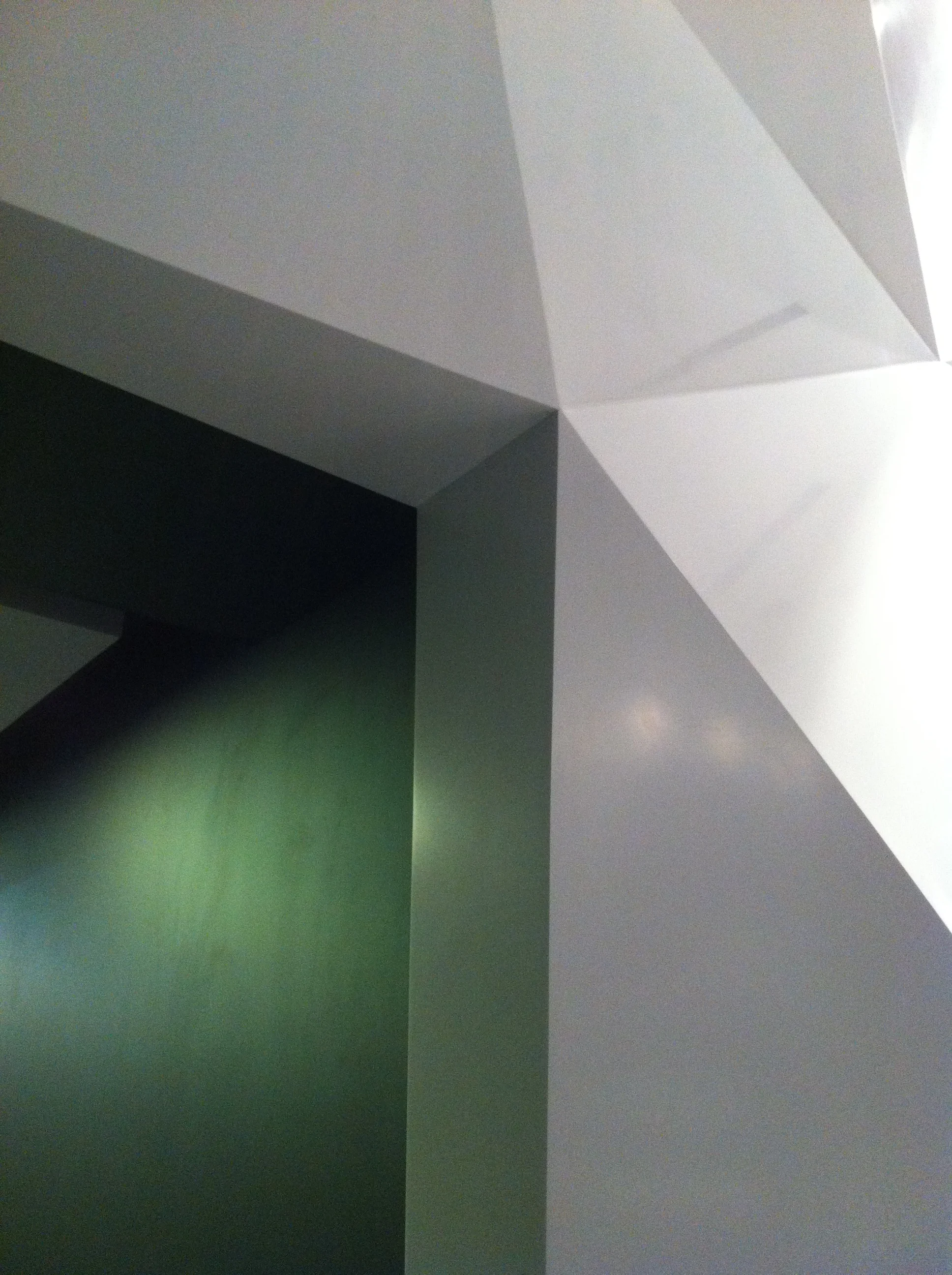 Detail in Corian wall