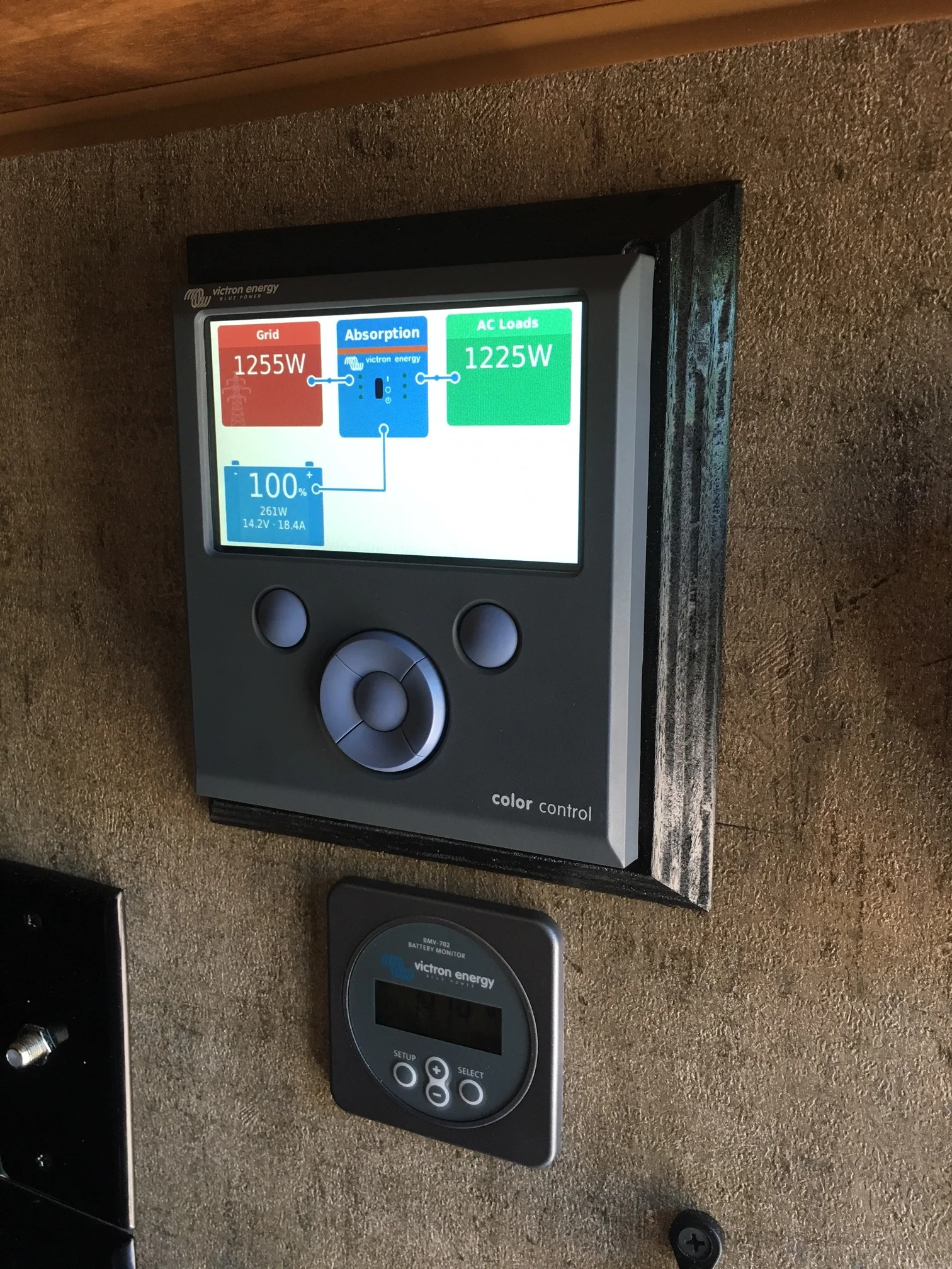 Victron Color Control GX Monitor