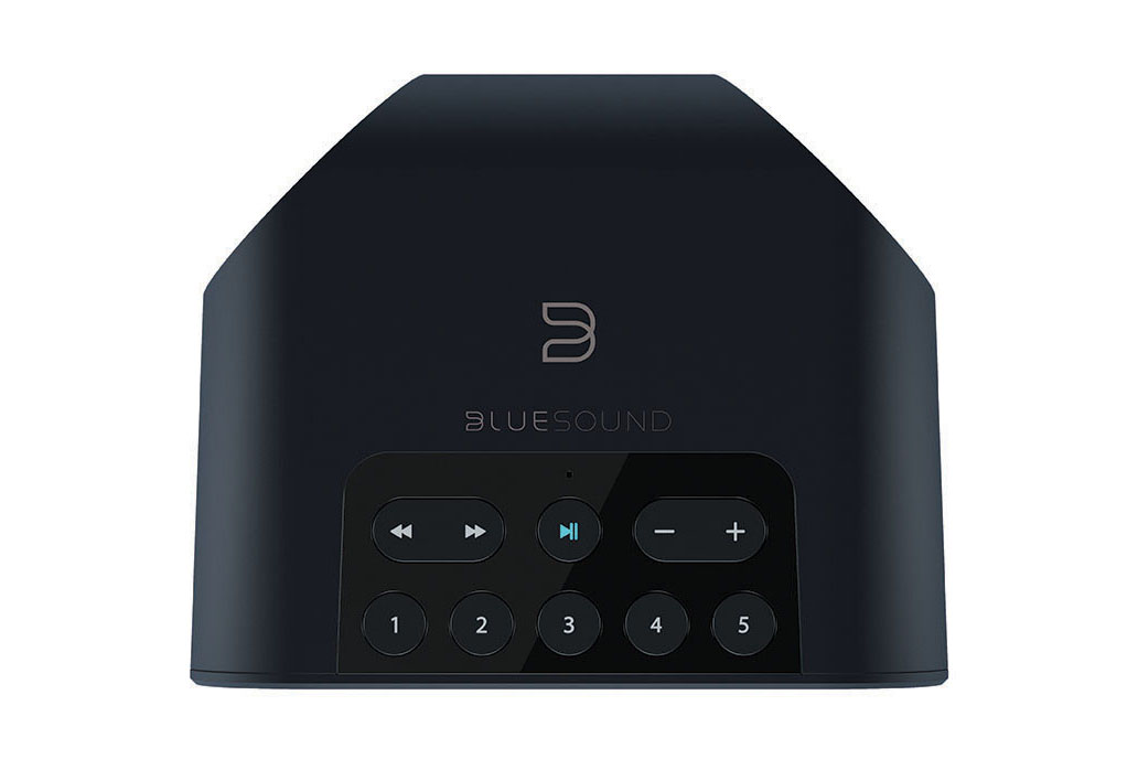 Bluesound Pulse Flex Controls in Black