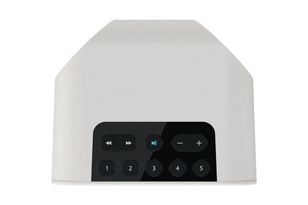 Bluesound Pulse Flex Controls in White