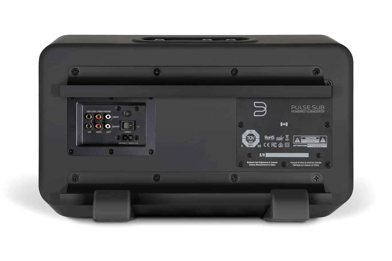 Bluesound Pulse Sub Rear Panel