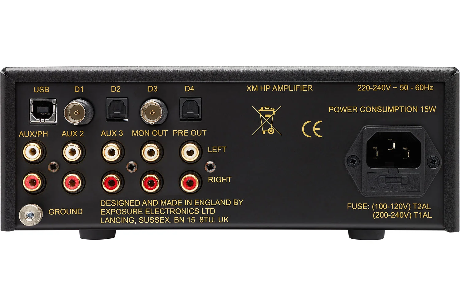 Exposure XM HP Headphone Amplifier Strictly Stereo High End HiFi
