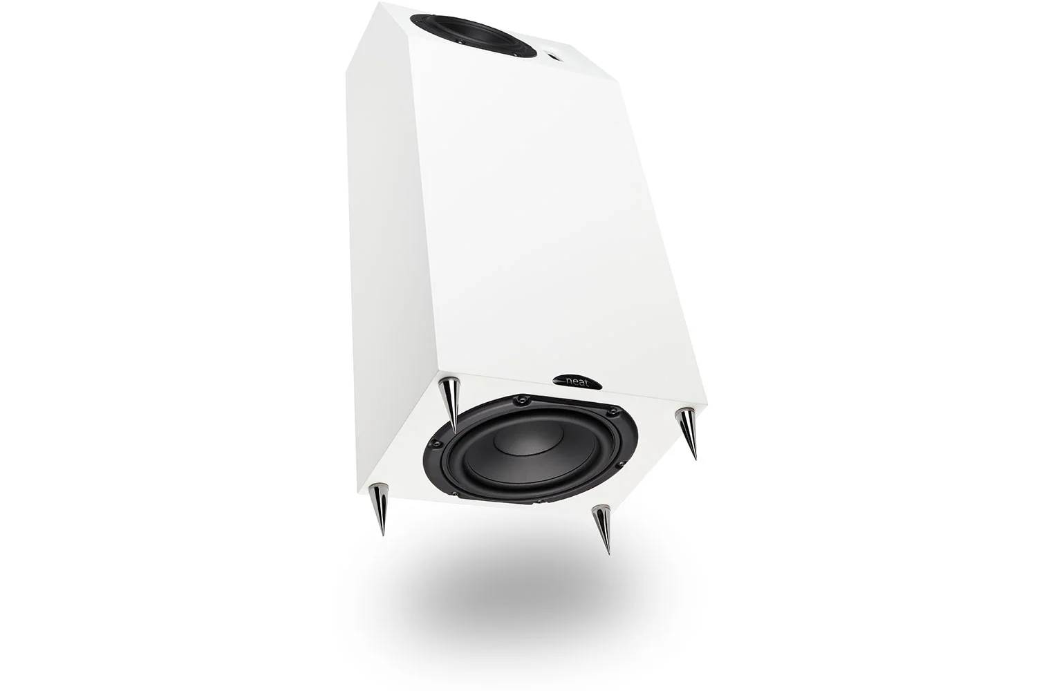 Neat Iota Alpha Speaker Base in Satin White