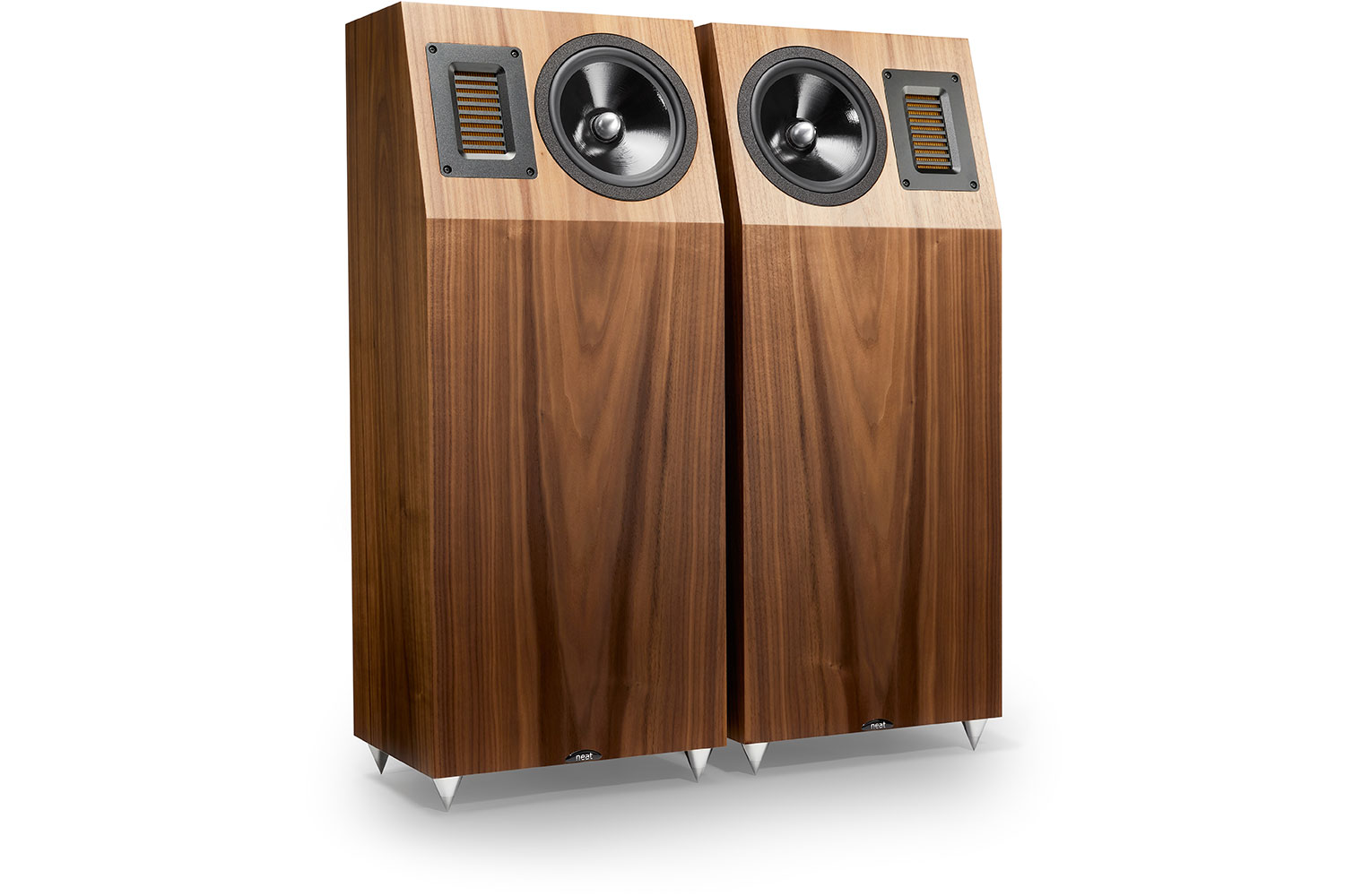 Neat Iota Xplorer Speakers in Walnut