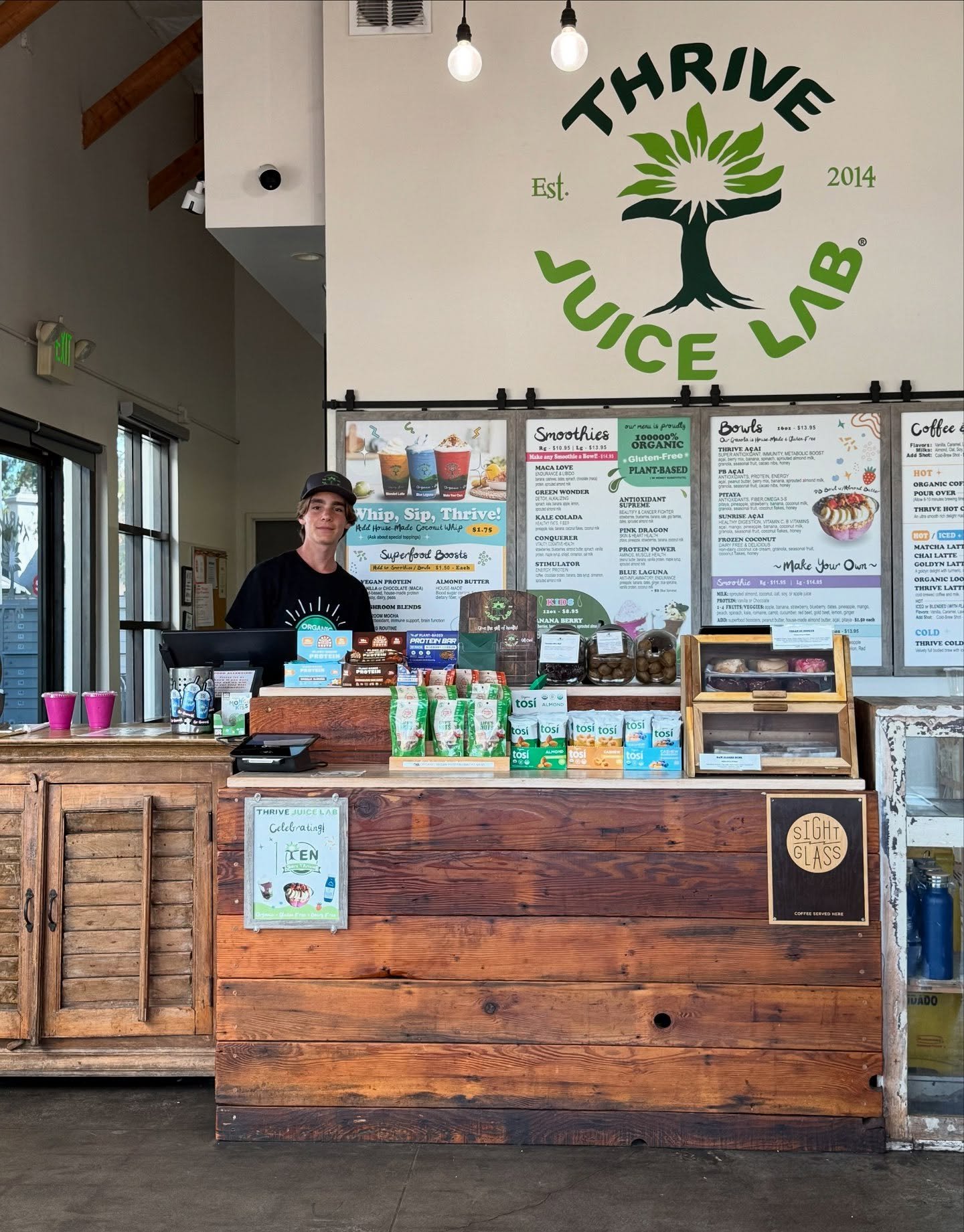 Summer Job @ Thrive

Opportunity to work at McDonald&rsquo;s or work at Thrive. 
&ldquo;Pretty easy decision, dad. One is part of the problem, the other is part of the solution.&rdquo;