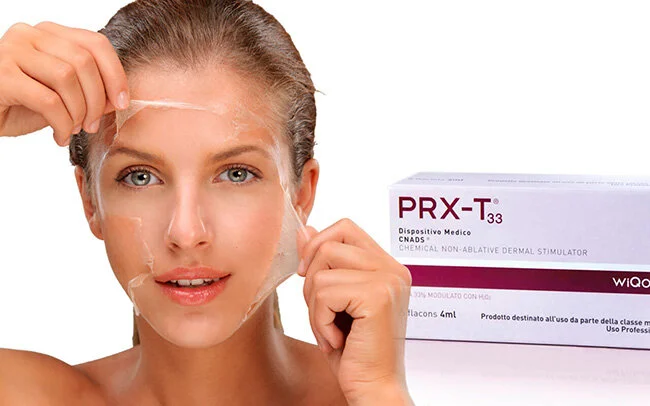 PRX-T33® IS A PROCEDURE OF SKIN STIMULATION, RENEWAL AND RESTORATION WITHOUT DOWN TIME