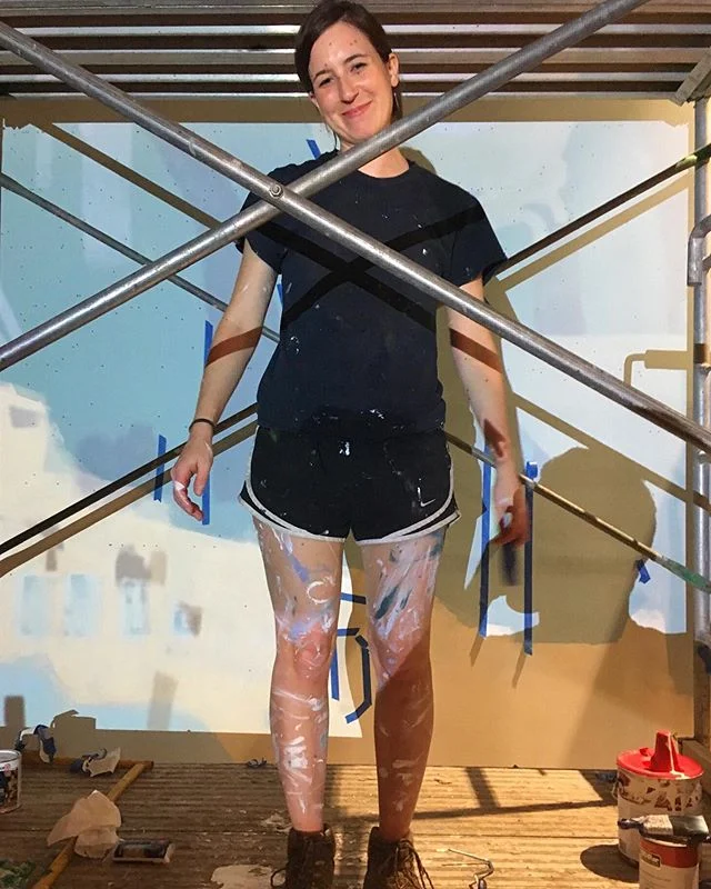 #tbt life imitating art pt.2.
📸 @james.krahe .
.
.
.
.
.
.
.
.
#gather #rvamurals