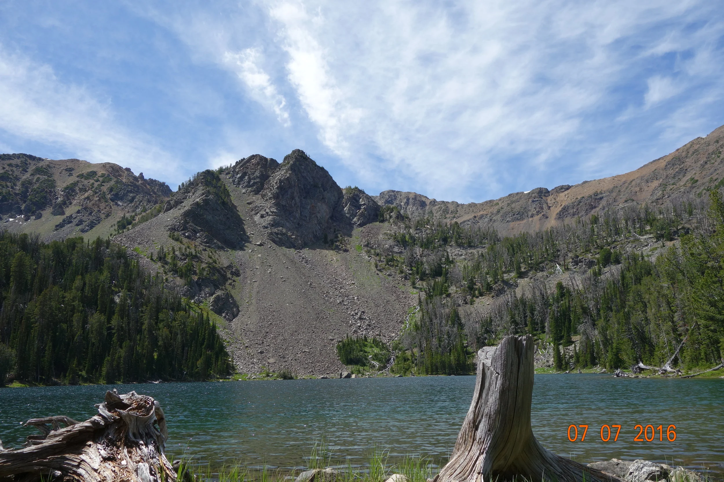Sailor lake. Mammoth Montana. 11,000 ft.