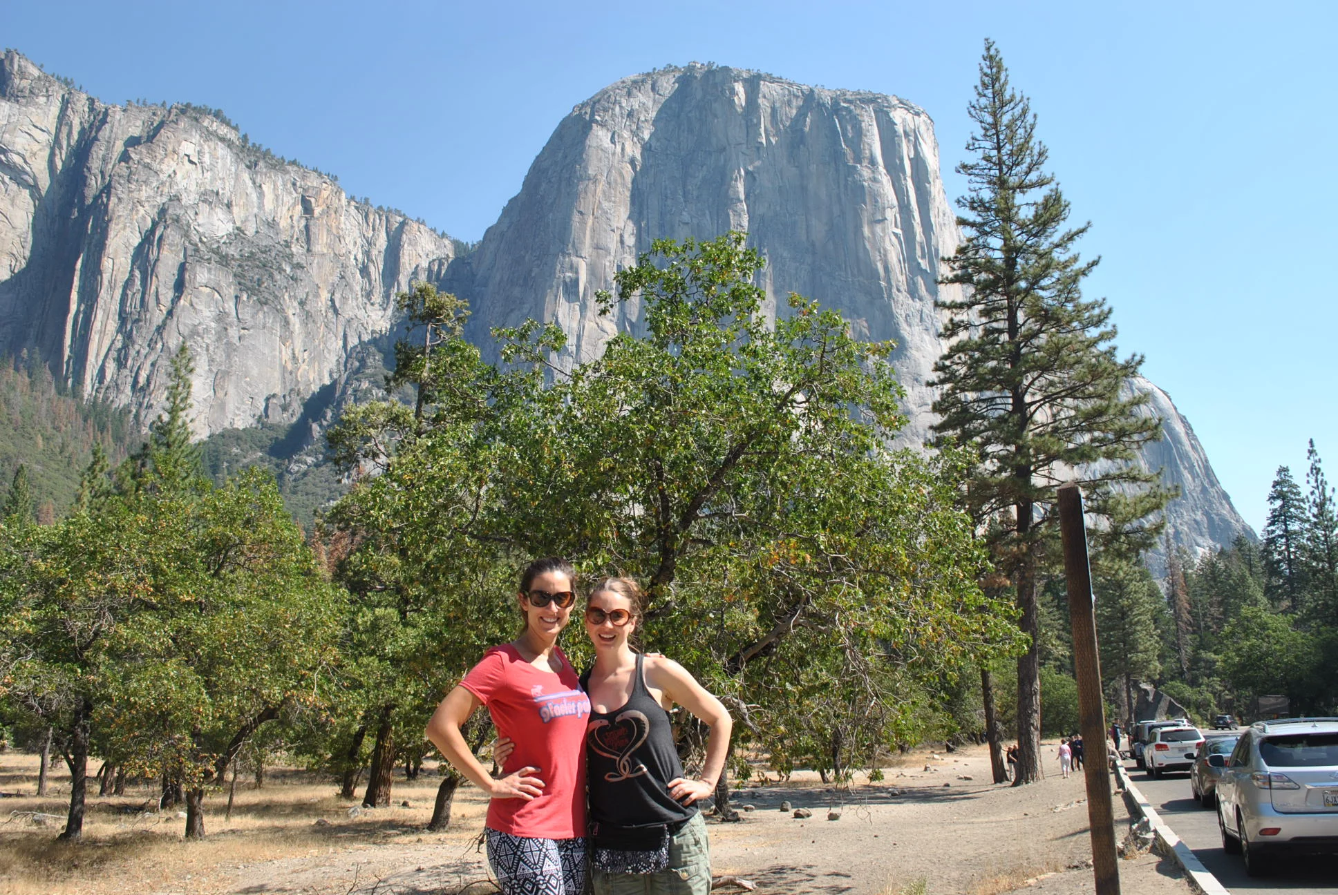 Two of my favorite people in one of my favorite spots. Stop time and space now.