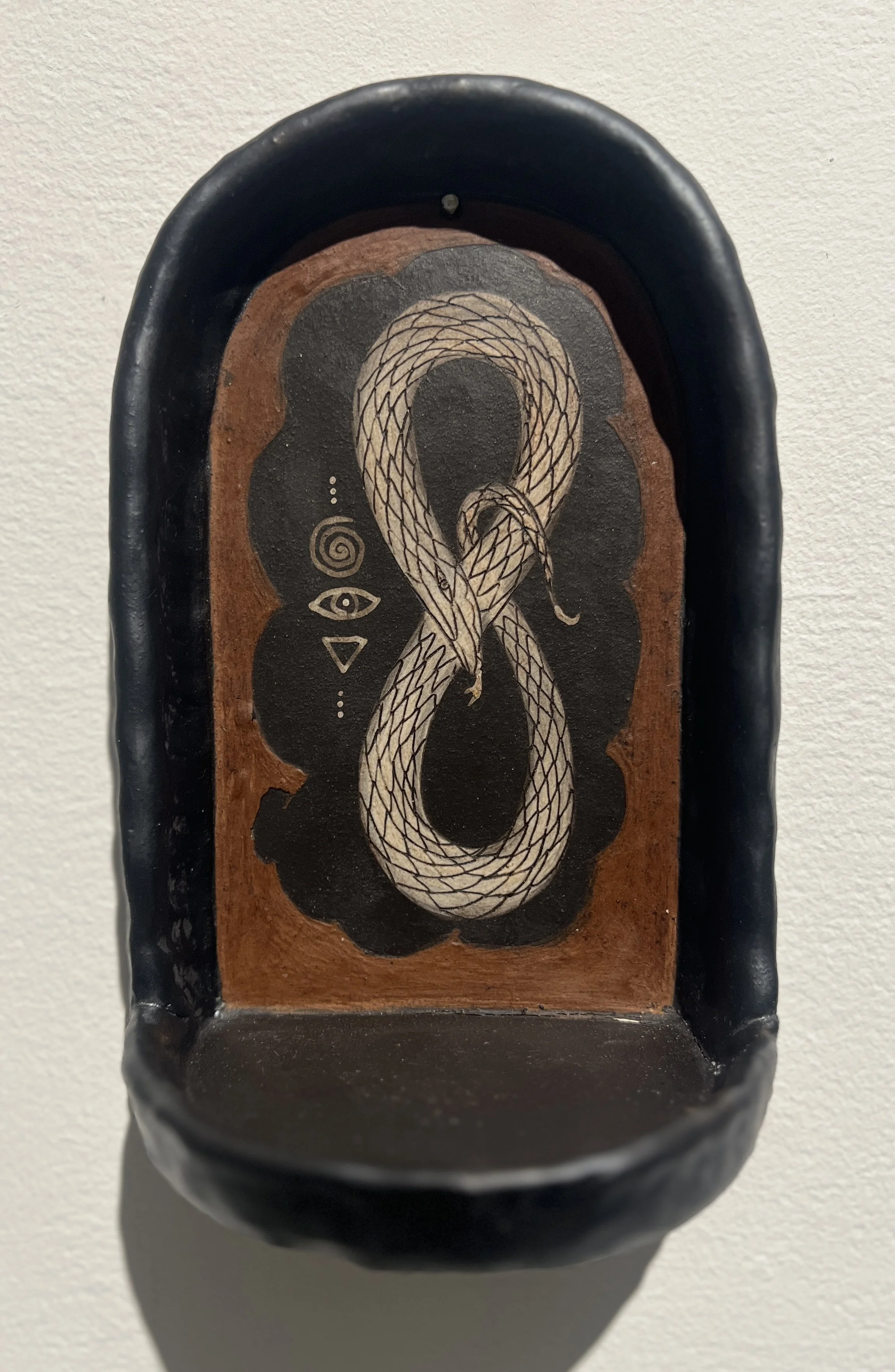 Infinity Snake Wall Altar