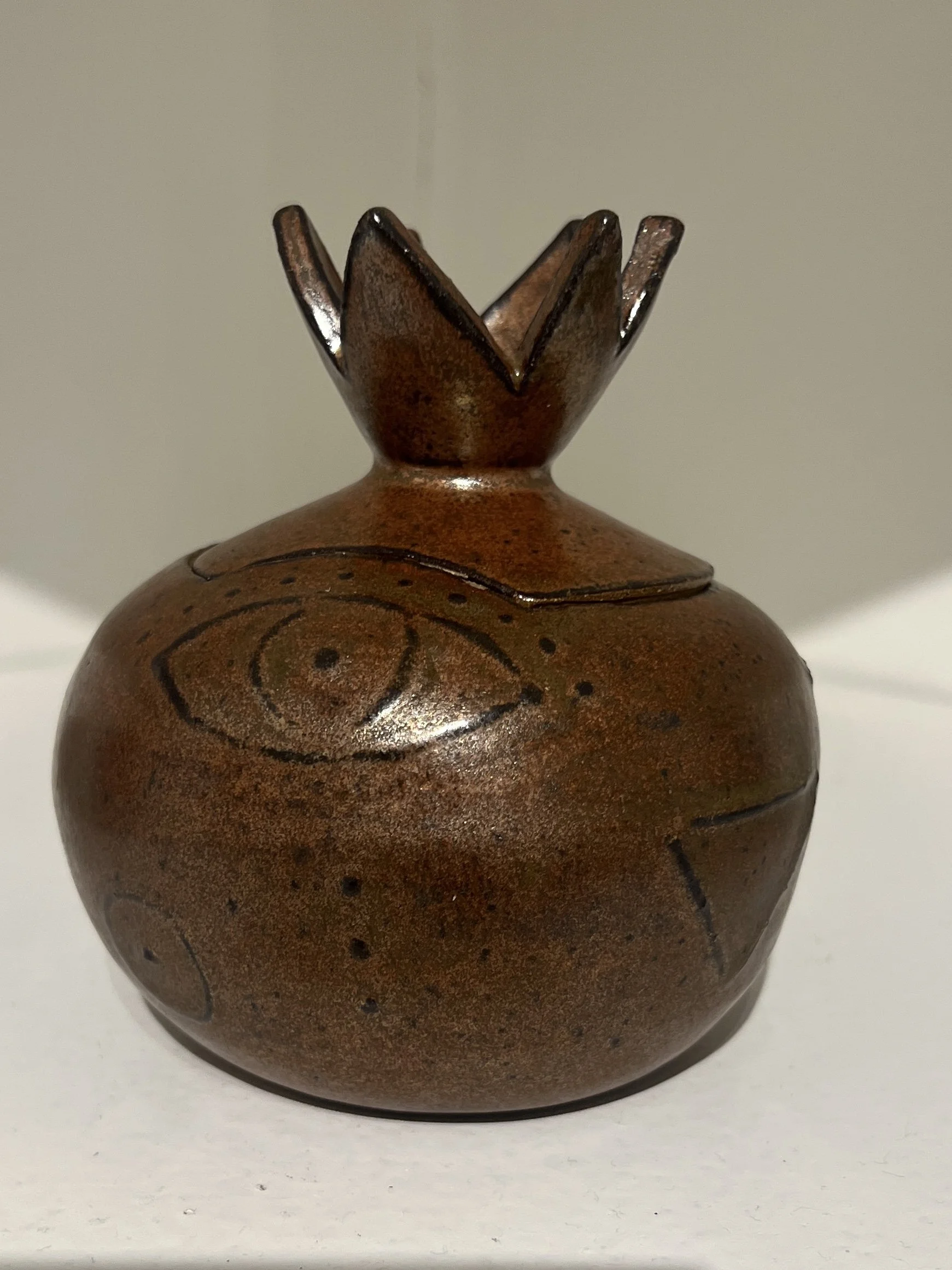 Pomegranate Incense Box by Brooke Gillon