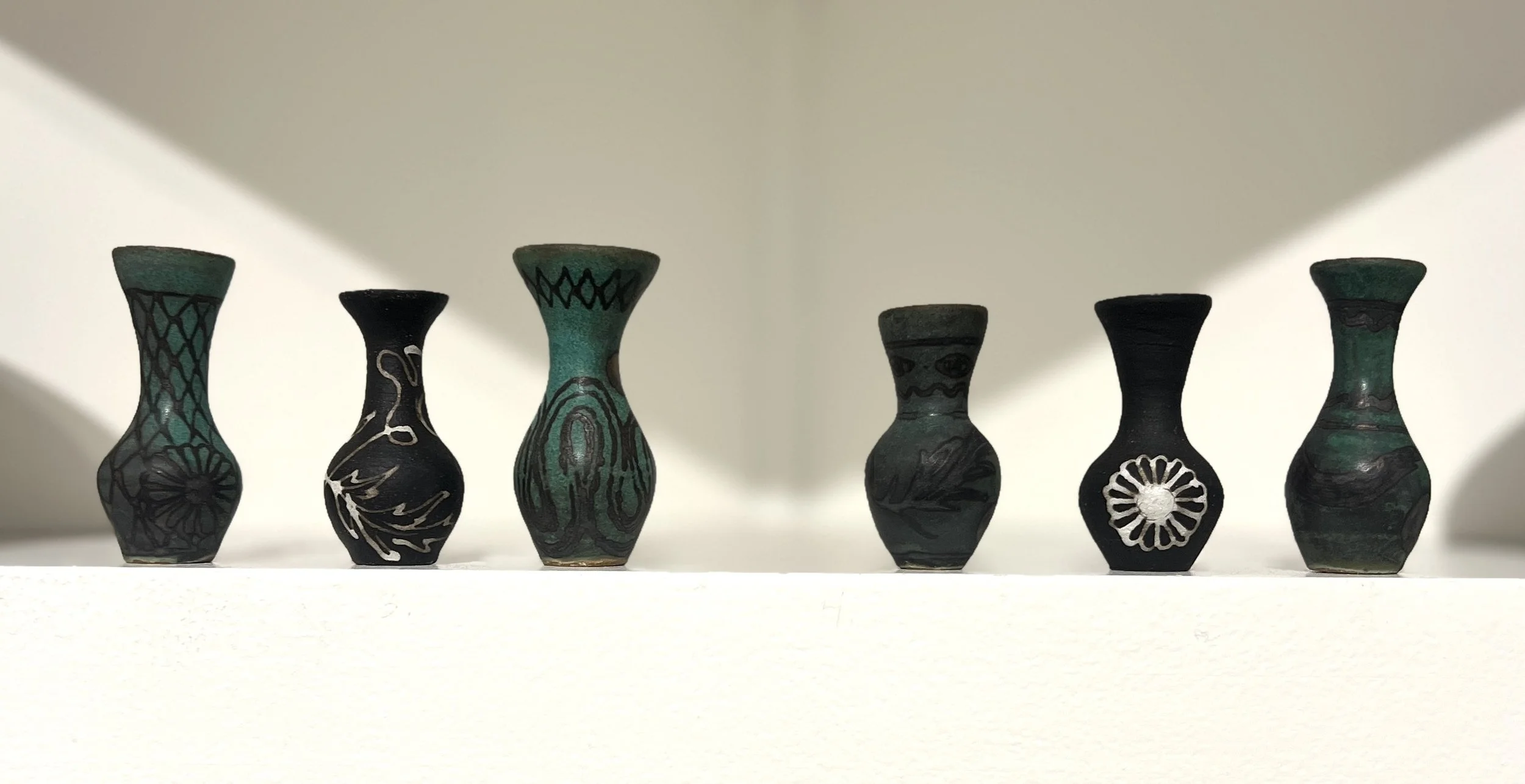 Tear Jars, 1 - 6 (Sold: #4)