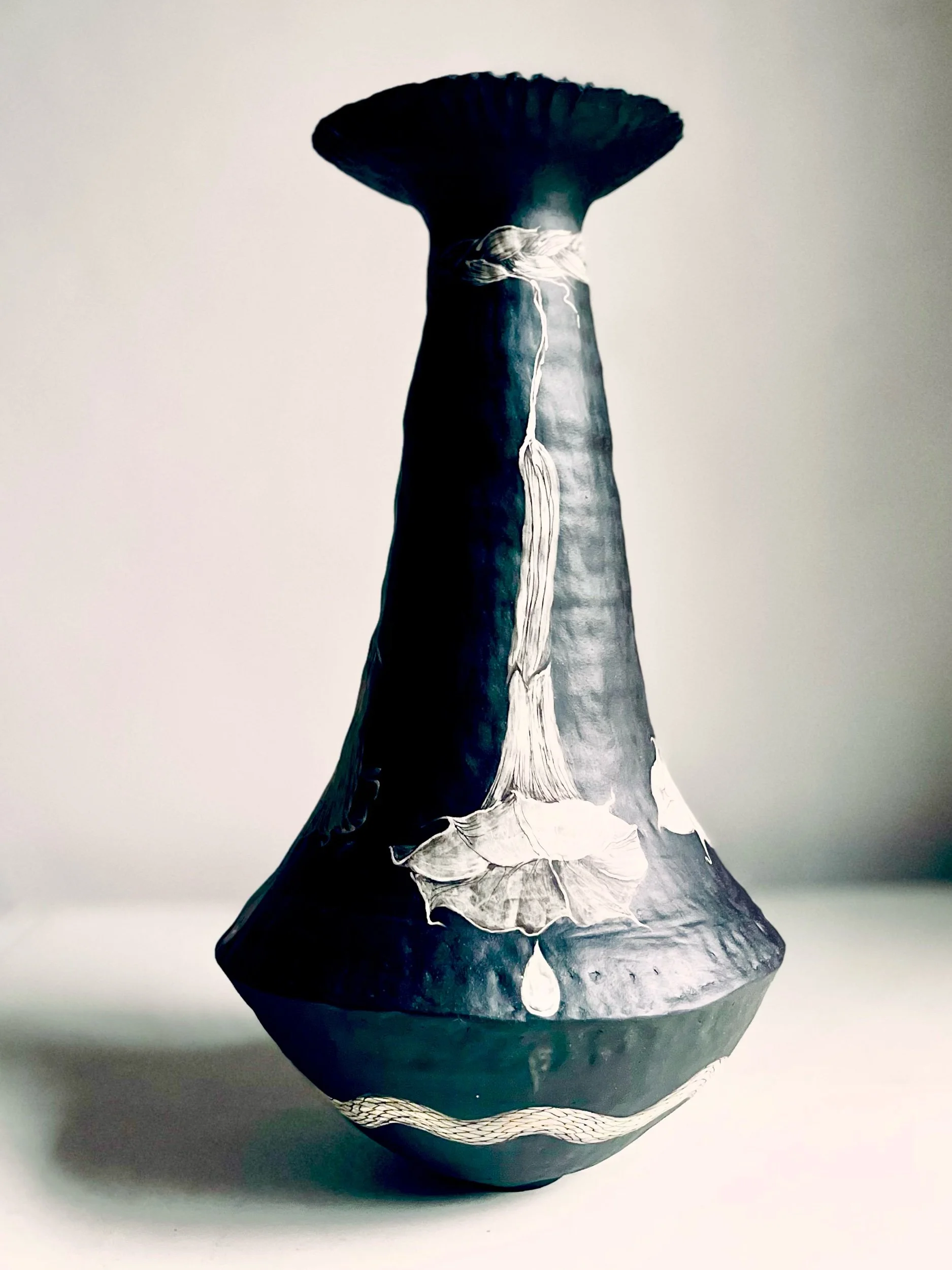 Datura Tear Jar by Brooke Gillon