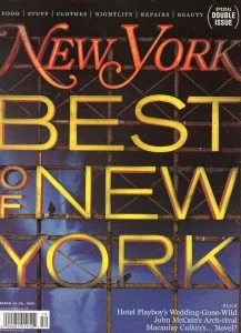 New York Magazine, Best of New York