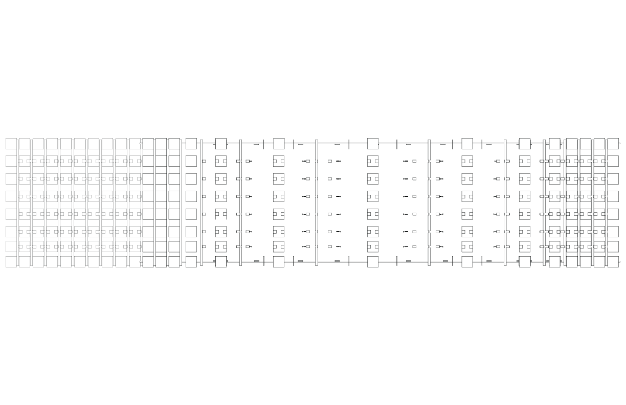  Modular construction allows the piece to be customized to its setting and expand for larger groups.&nbsp; 