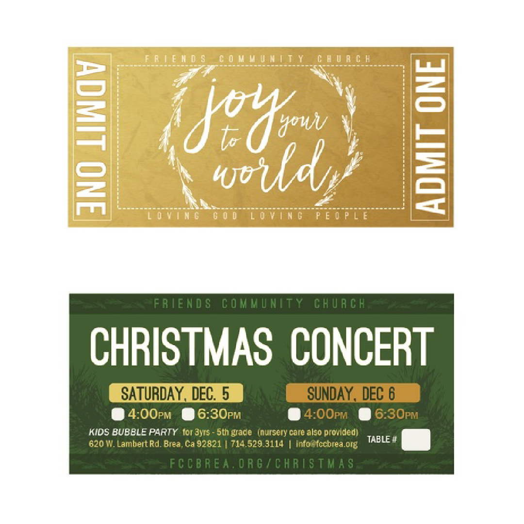Christmas Concert Tickets