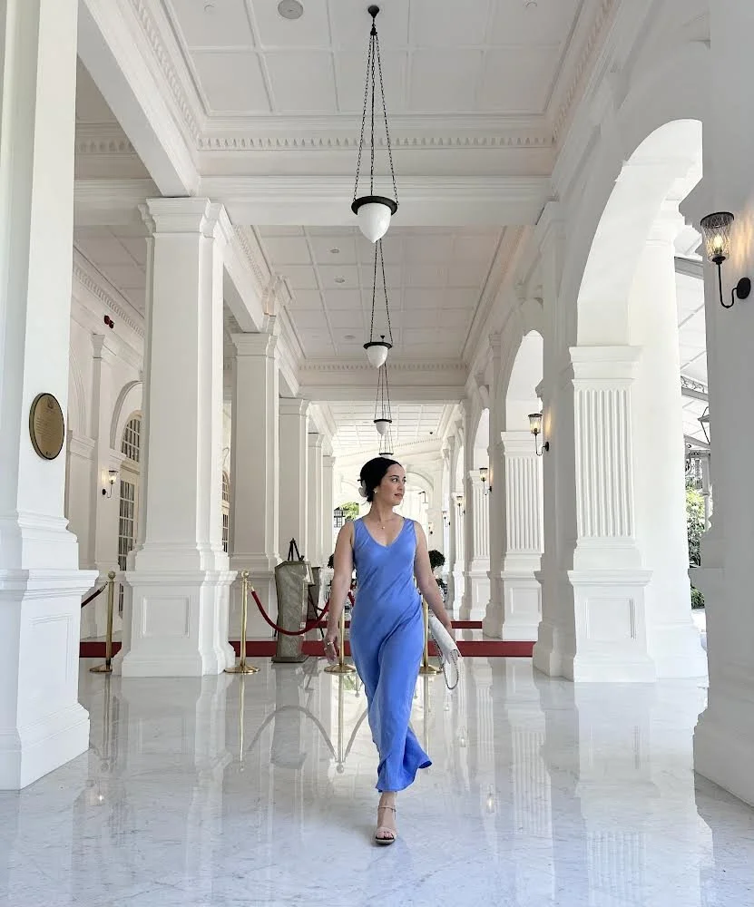 Wendy Russell at Raffles Singapore