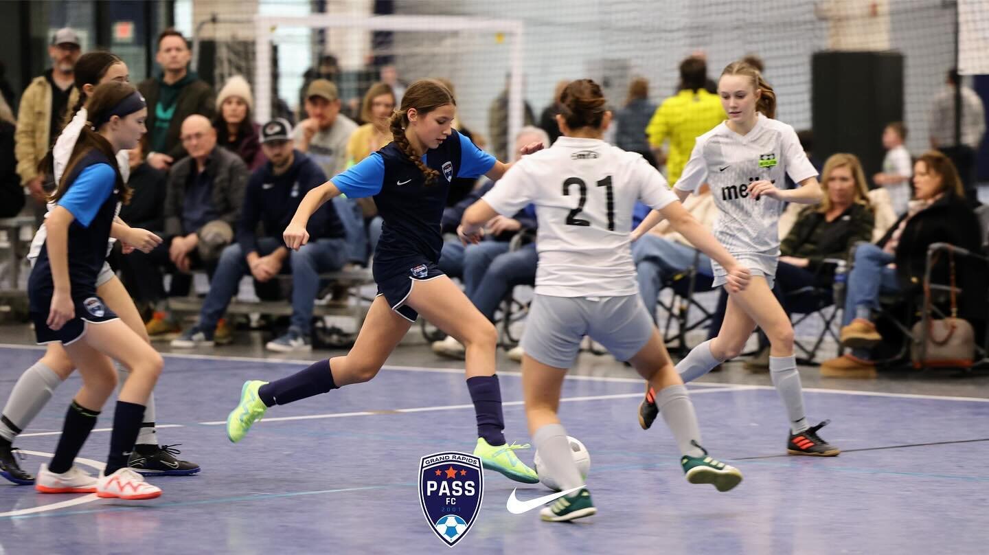 ⚽ 2010 girls continue to impress this futsal season. Keep up the hard work, ladies! #PASSFC