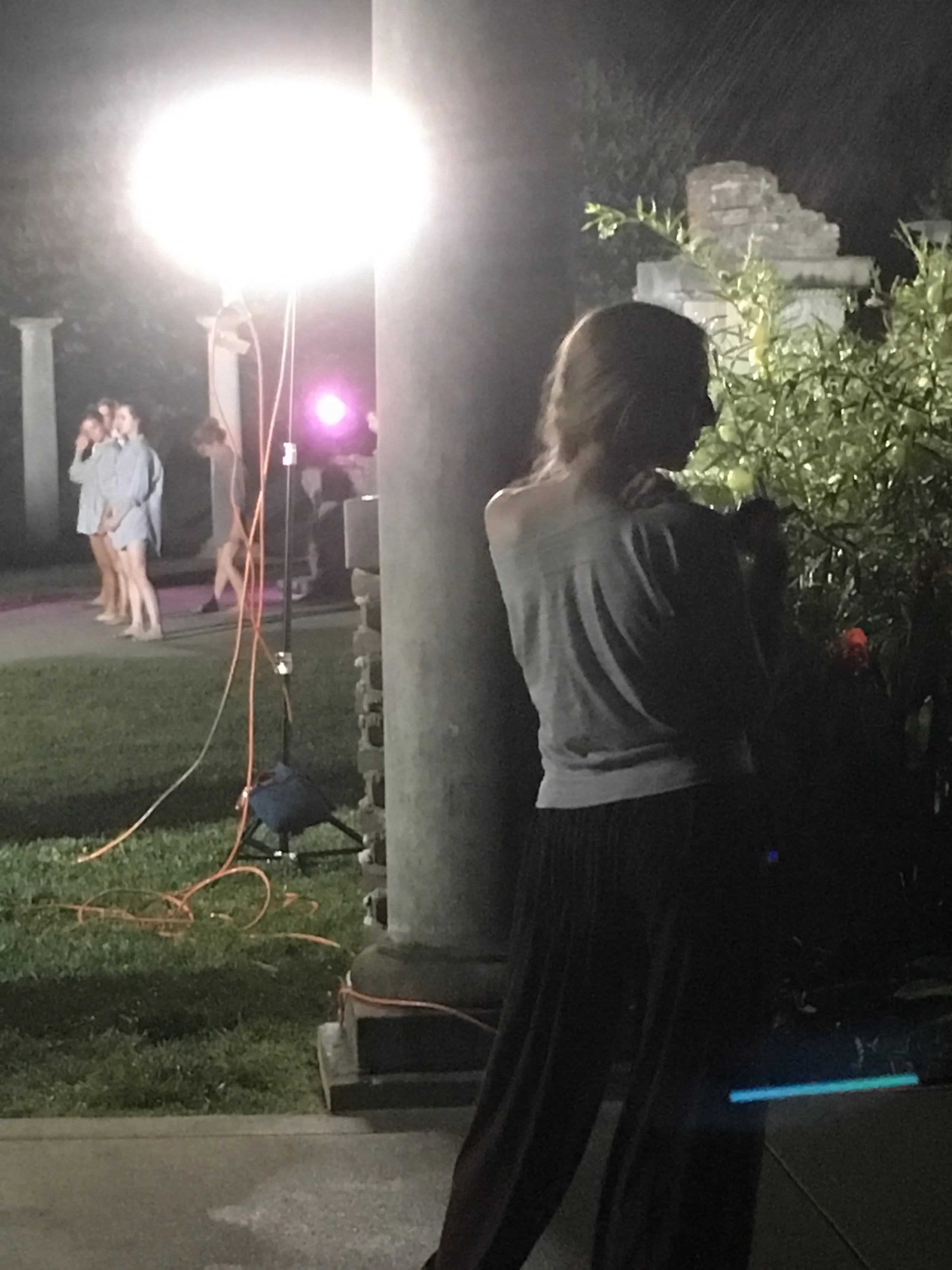 On Set Filming 'Absolution'