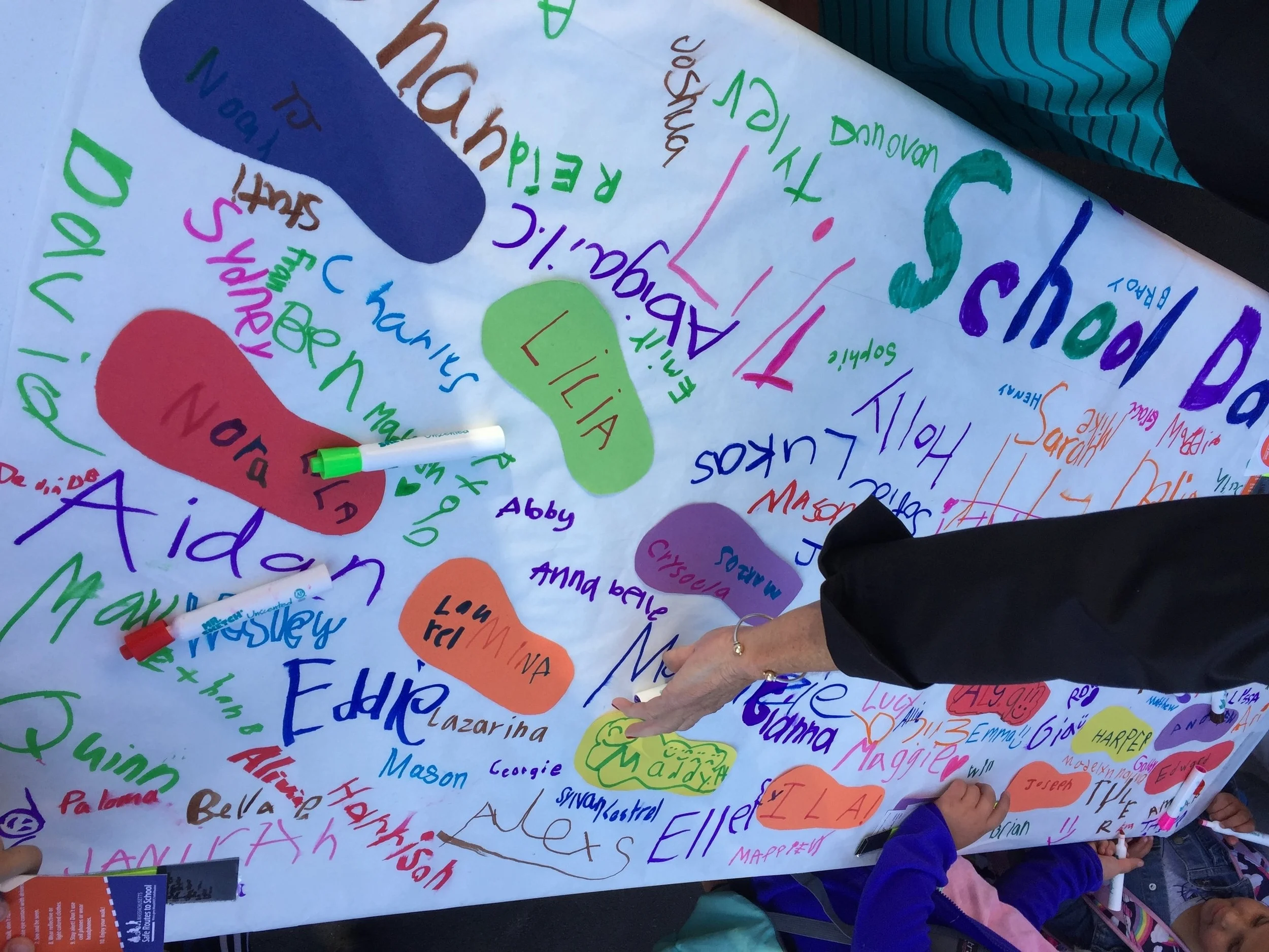 Greenwood Celebrates Walk to School Day