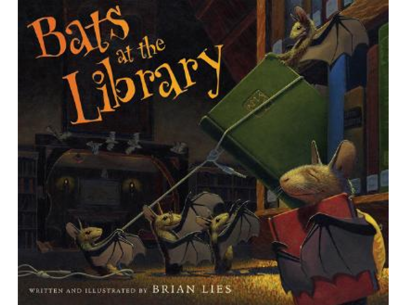 BrianLiesAuthorFestBatsAtLibrary.jpg