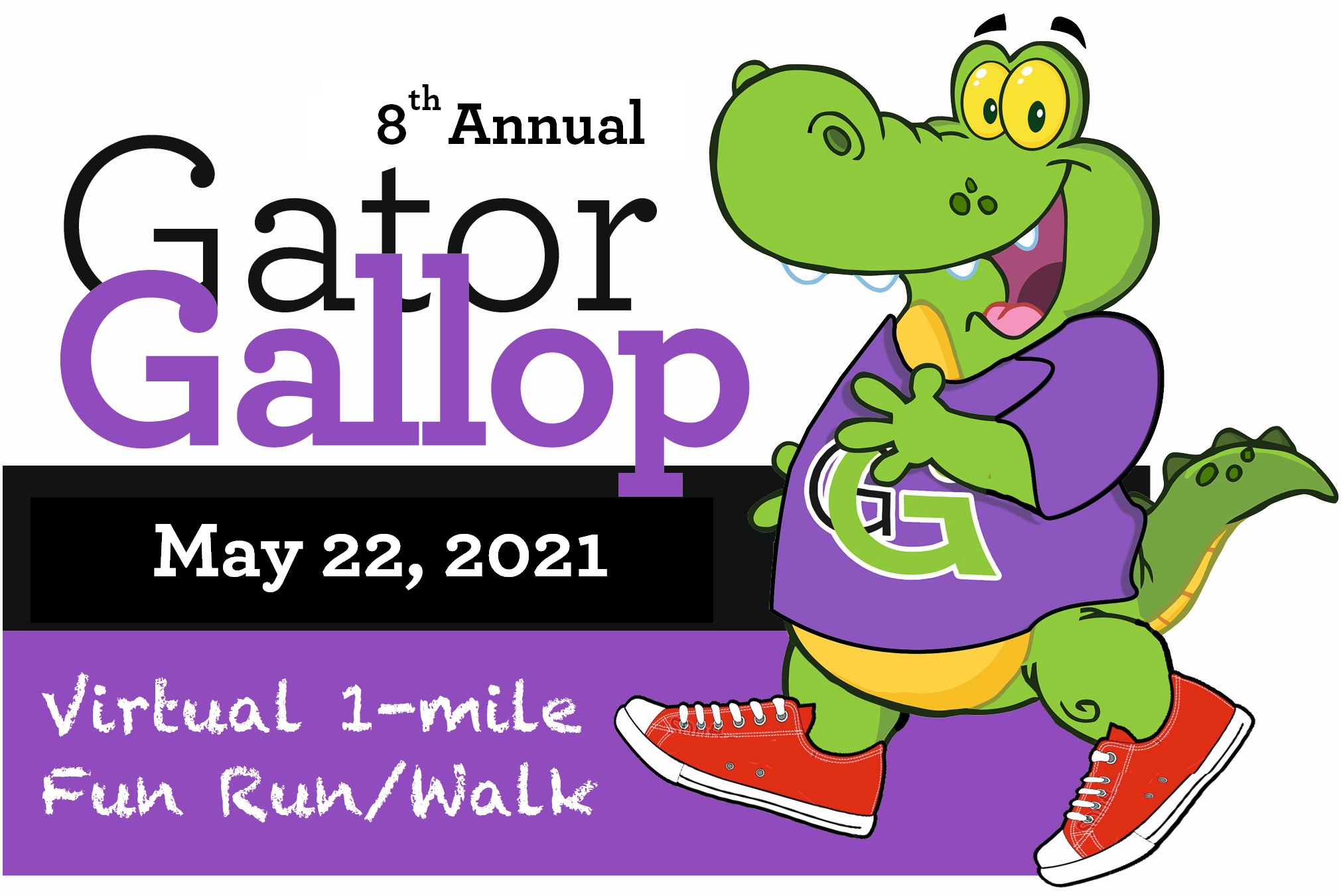 Virtual Gator Gallop 1-Mile Fun Run