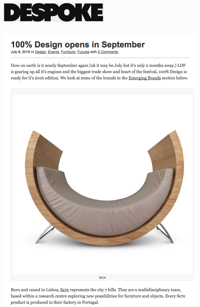 From Despoke with love at www.despoke.com (online design magazine about architecture, interiors, design, styling and lifestyle) &nbsp;  link