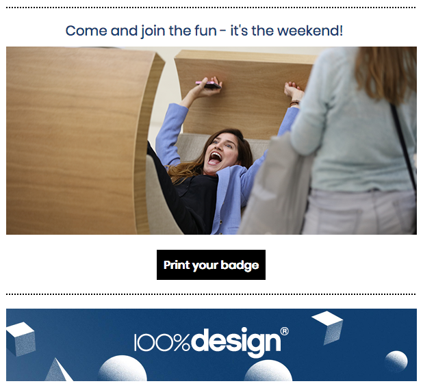 From 100% Design London with love &nbsp;  link