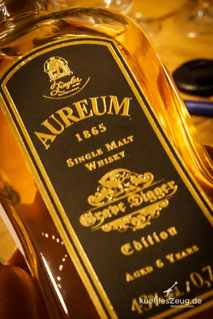 The Last Supper oder Rebellion im Glas: Aureum 1865 Special Edition - der Grave-Digger-Whisky