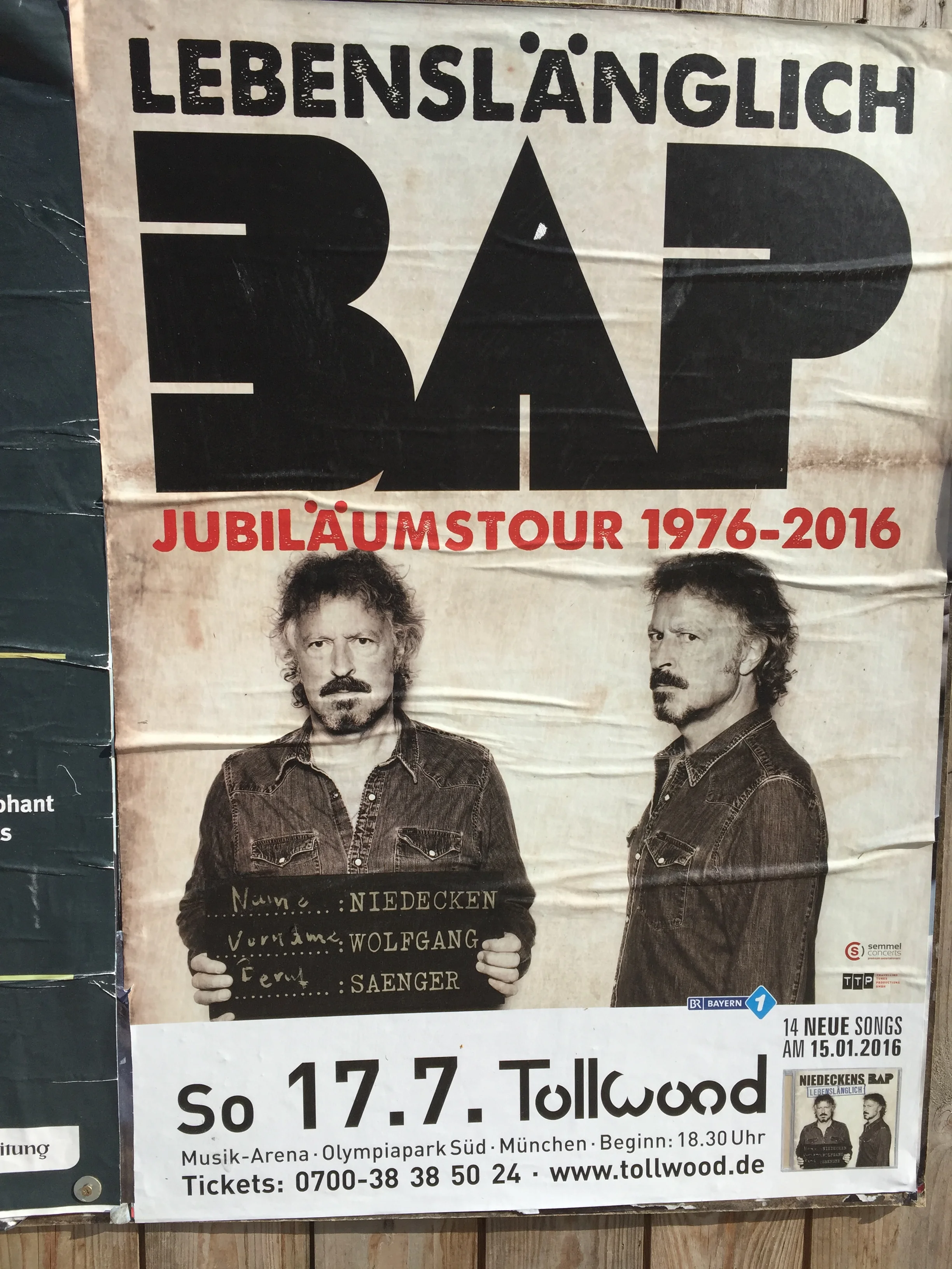 Andere kölsche Leeder, unterm Zeltdach gerockt: Niedeckens BAP spielt in Bayern auf 