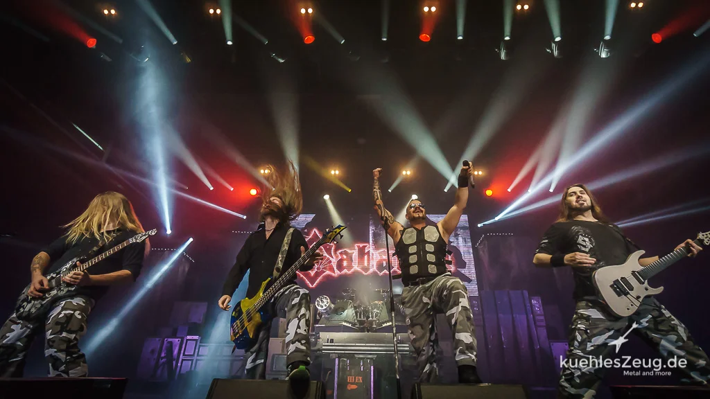 Schwedische Tarnhosen, rostfreier Stahl und Elfenöhrchen: Sabaton, Accept und Twilight Force rollen durchs Zenith