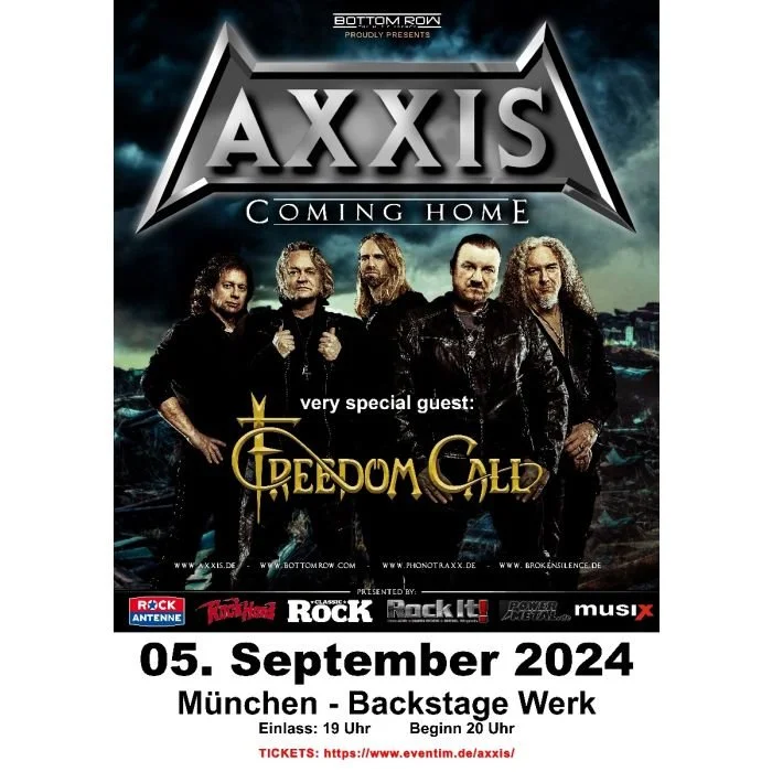 Axxis im Backstage