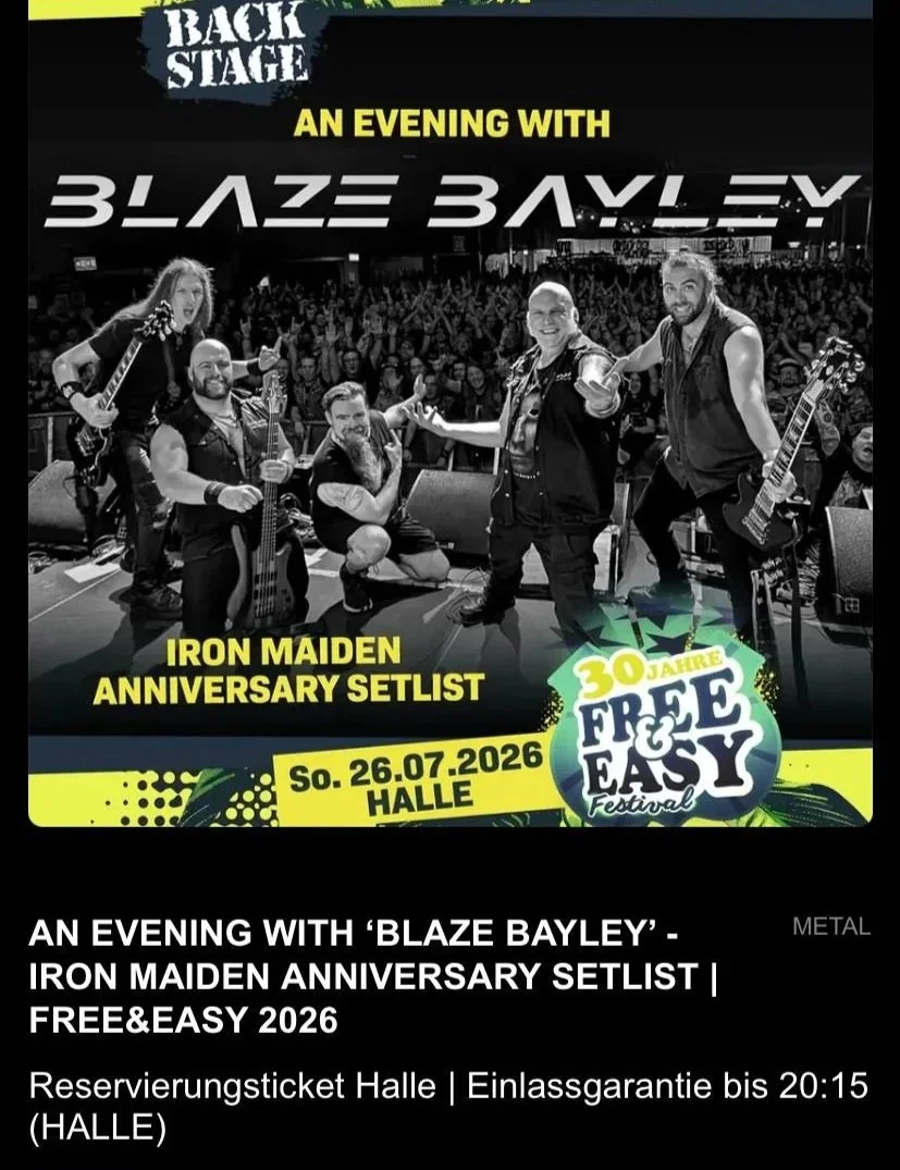Blazey Bayley auf dem Free &amp; Easy