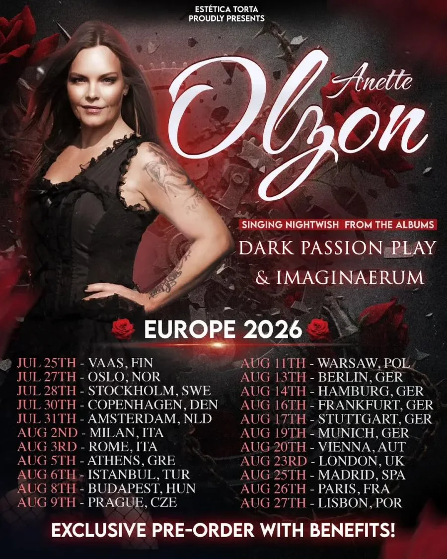 Annette Olzon im Backstage