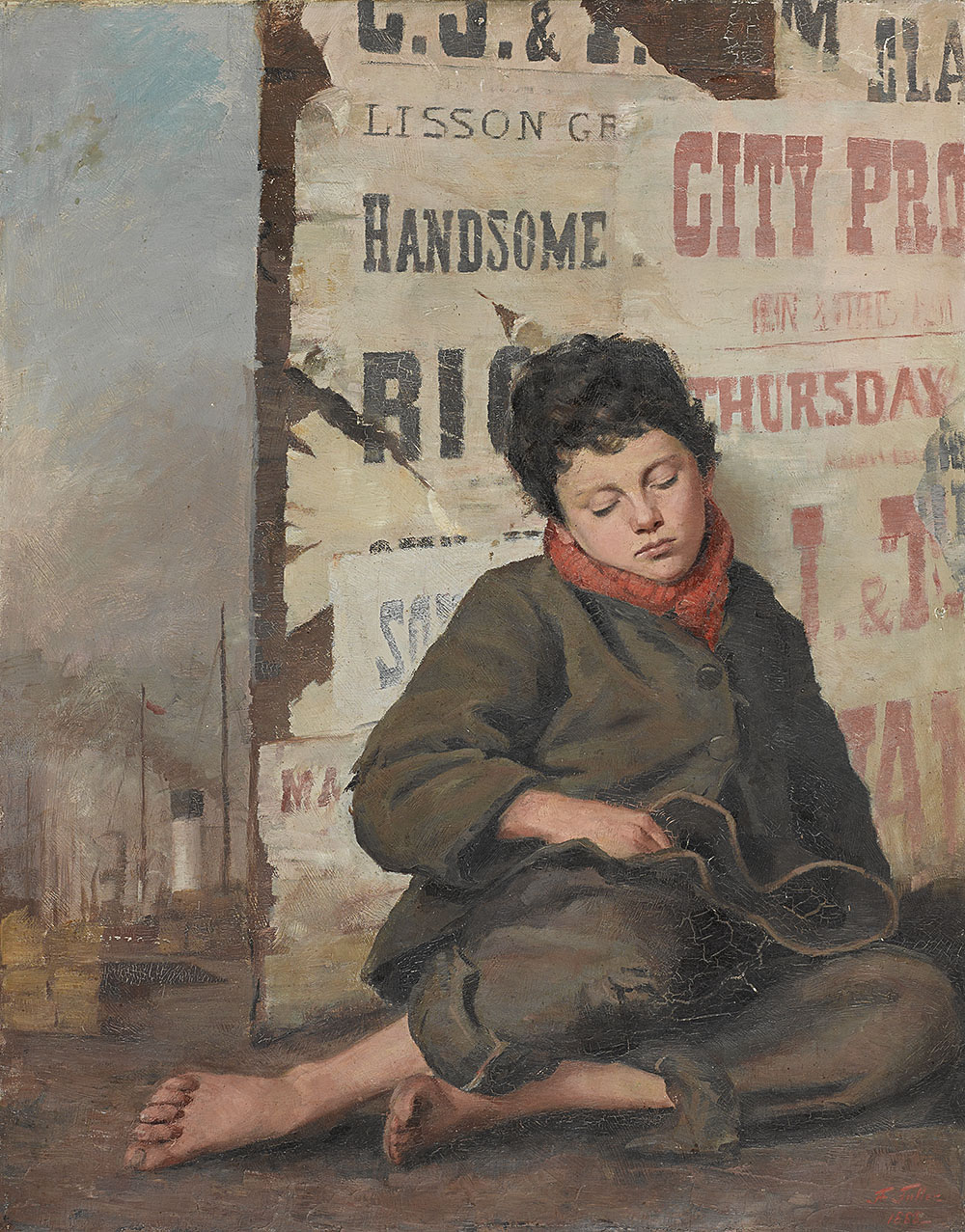FLORENCE FULLER 1867–1946 Weary 1888 Sold at Sotheby's Australia for $280,600