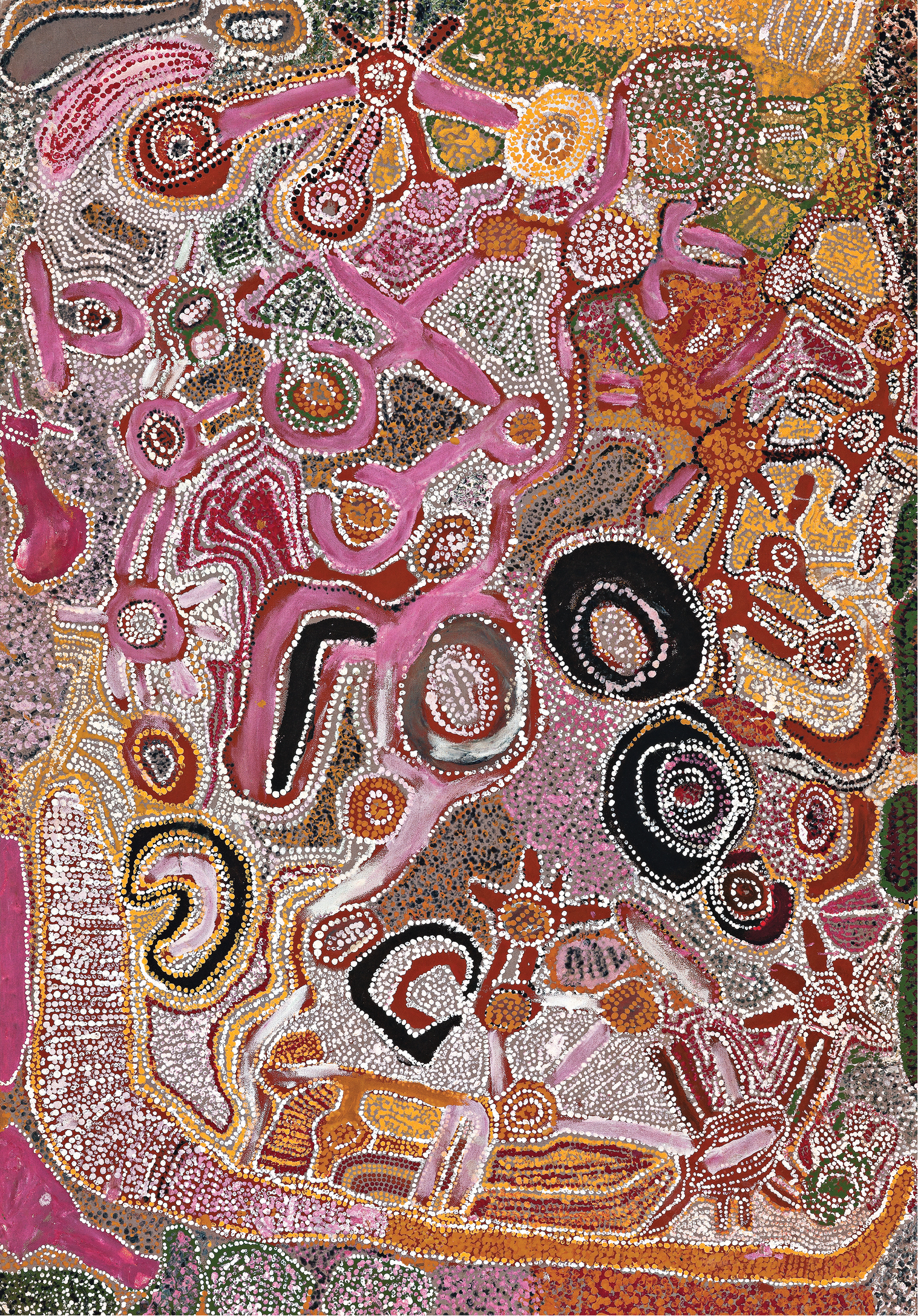 WIMMITJI, 1925–2000 Kurra, Near the Canning Stock Route , 1989