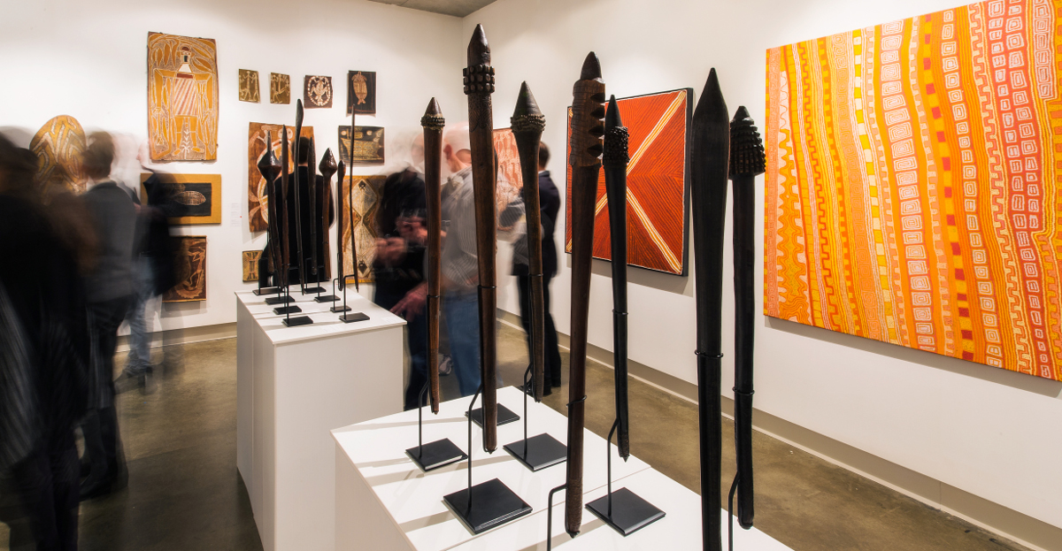 Rare artefacts included in my recent exhibition of Important Australian Indigenous Art