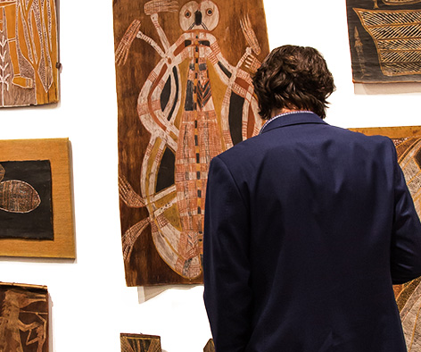 From Important Australian Indigenous Art , collaboration with William Mora and D'lan Davidson, June 2016.