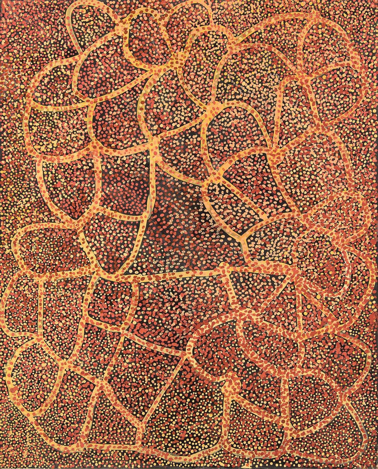 EMILY KAME KNGWARREYE, circa 1910-1996 Wild Yam and Emu Food , 1990