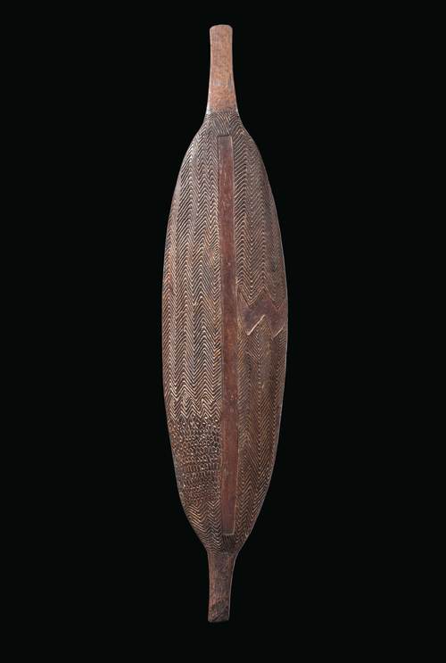 A Fine and Early Broad Shield , early nineteenth century. Sold at my Annual Exhibition in June 2016 for $85,000