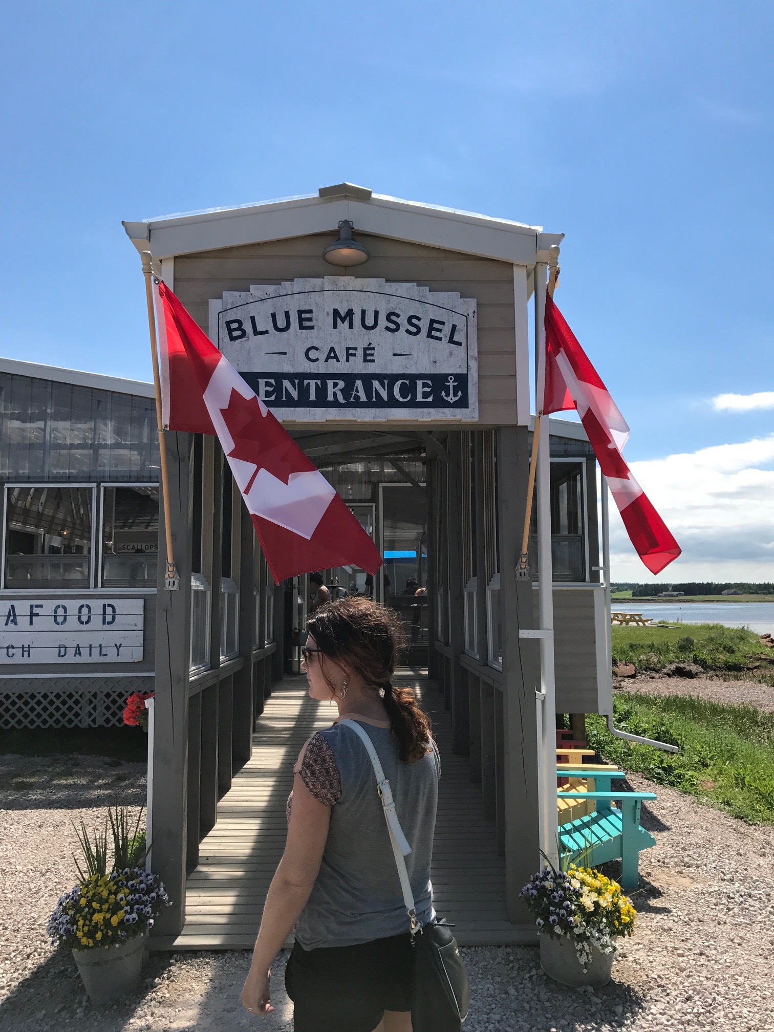  Entrance to Blue Mussel Cafe 